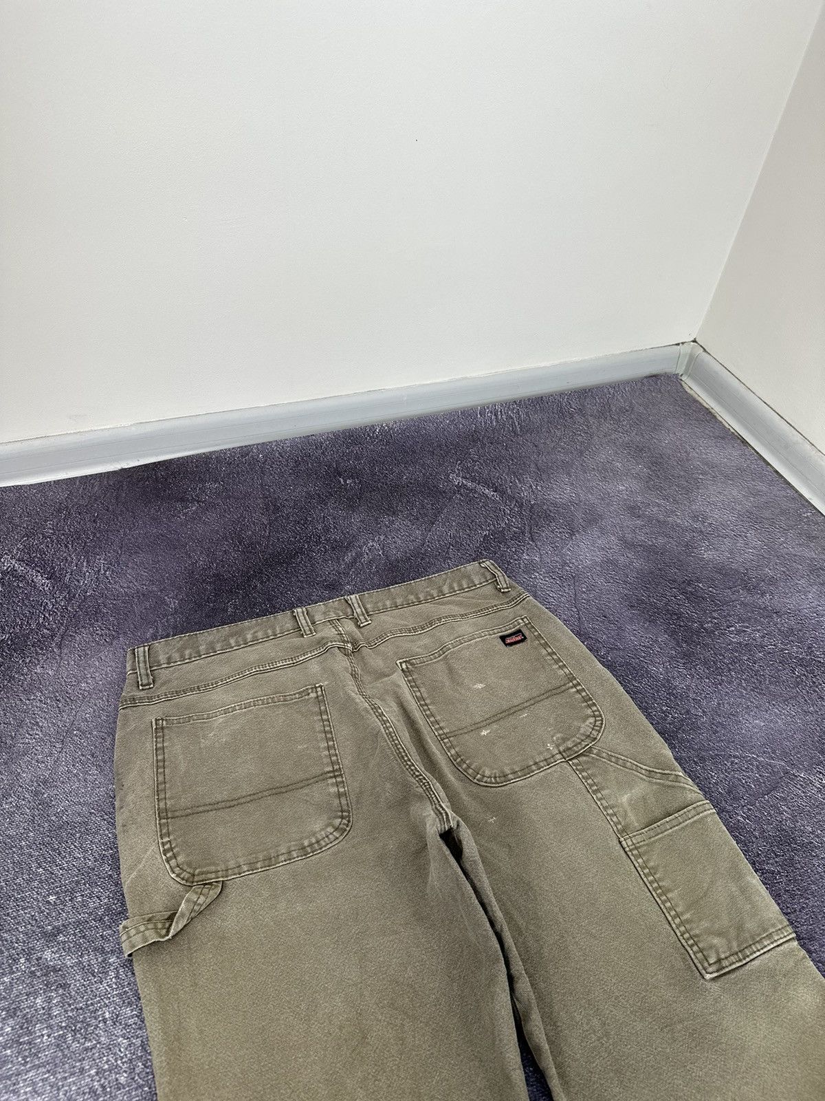 Dickies Vintage Dickies Carpenter USA Baggy Opium Faded Work Pants Size US 36 / EU 52 - 6 Thumbnail