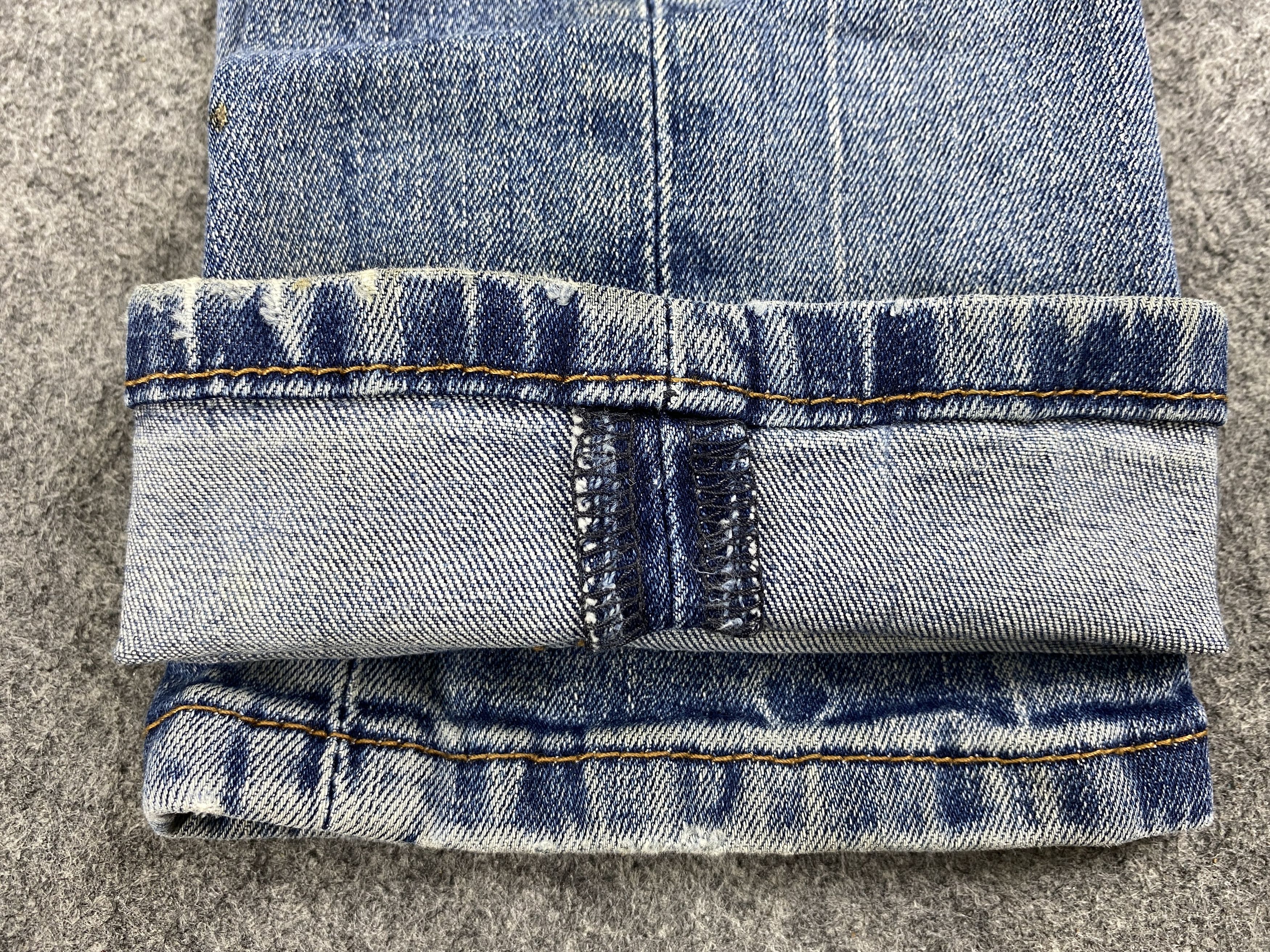 Levi's Dirty Blue Vintage Levi's Jeans 28x28 Denim -SJ073 Size US 28 / EU 44 - 11 Thumbnail