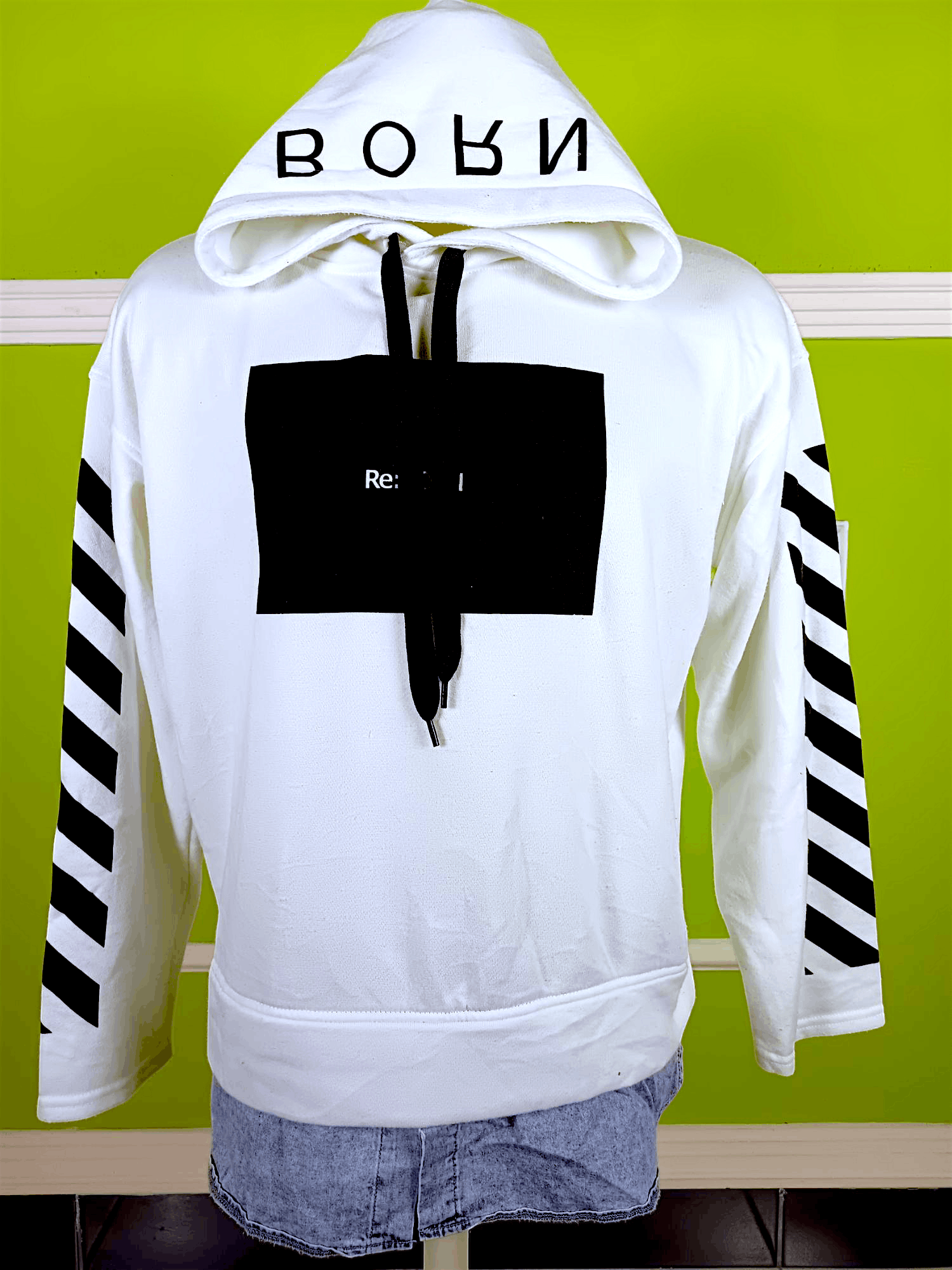If Six Was Nine × Japanese Brand × Le Grande Bleu (L.G.B.) LUNACION Re:Born Switshirt Double Layer Hoodie Size US XL / EU 56 / 4 - 25 Thumbnail