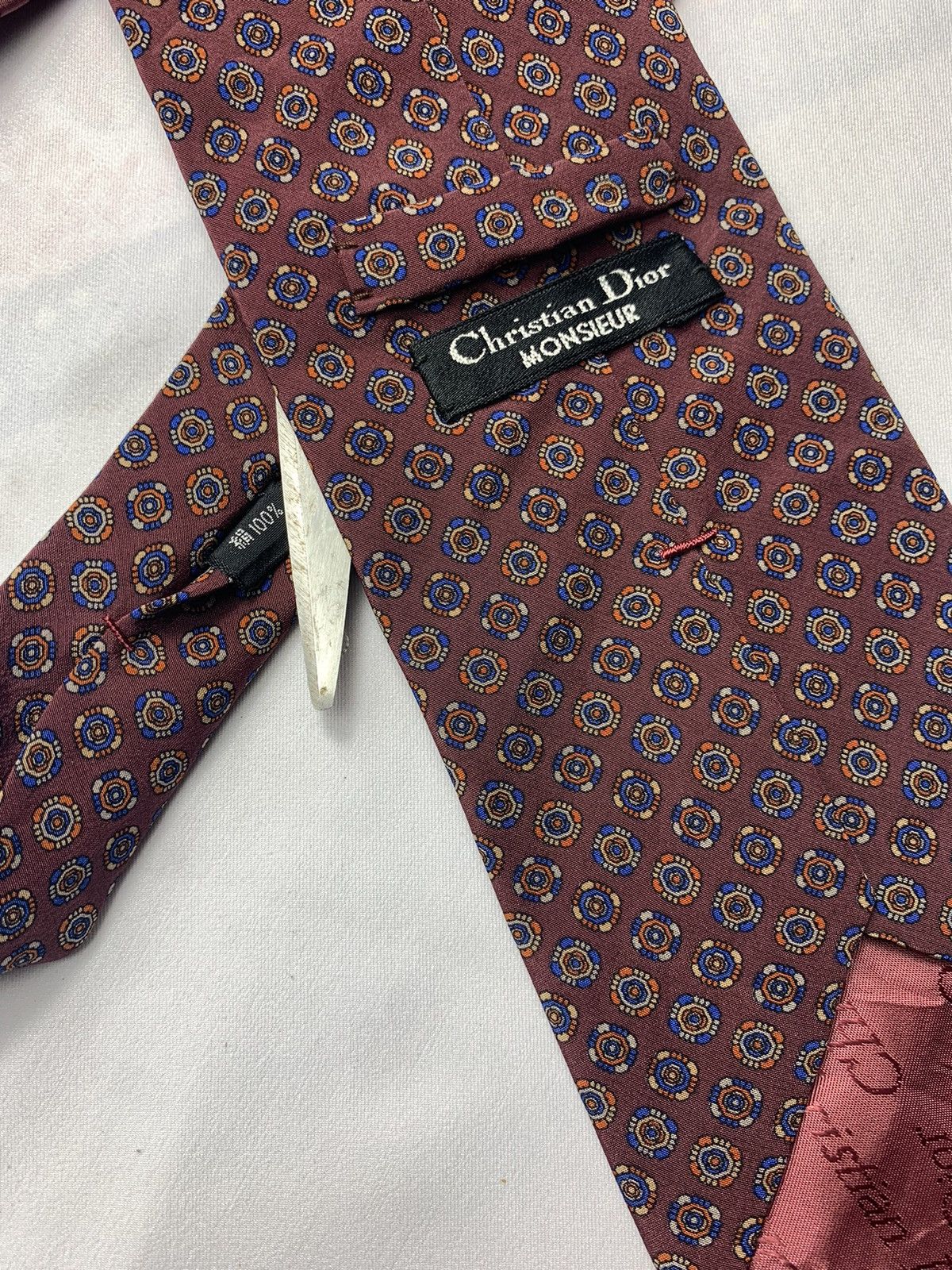 Christian Dior Monsieur Christian Dior Monsieur Necktie / Neckwear / Accessories Size ONE SIZE - 3 Thumbnail