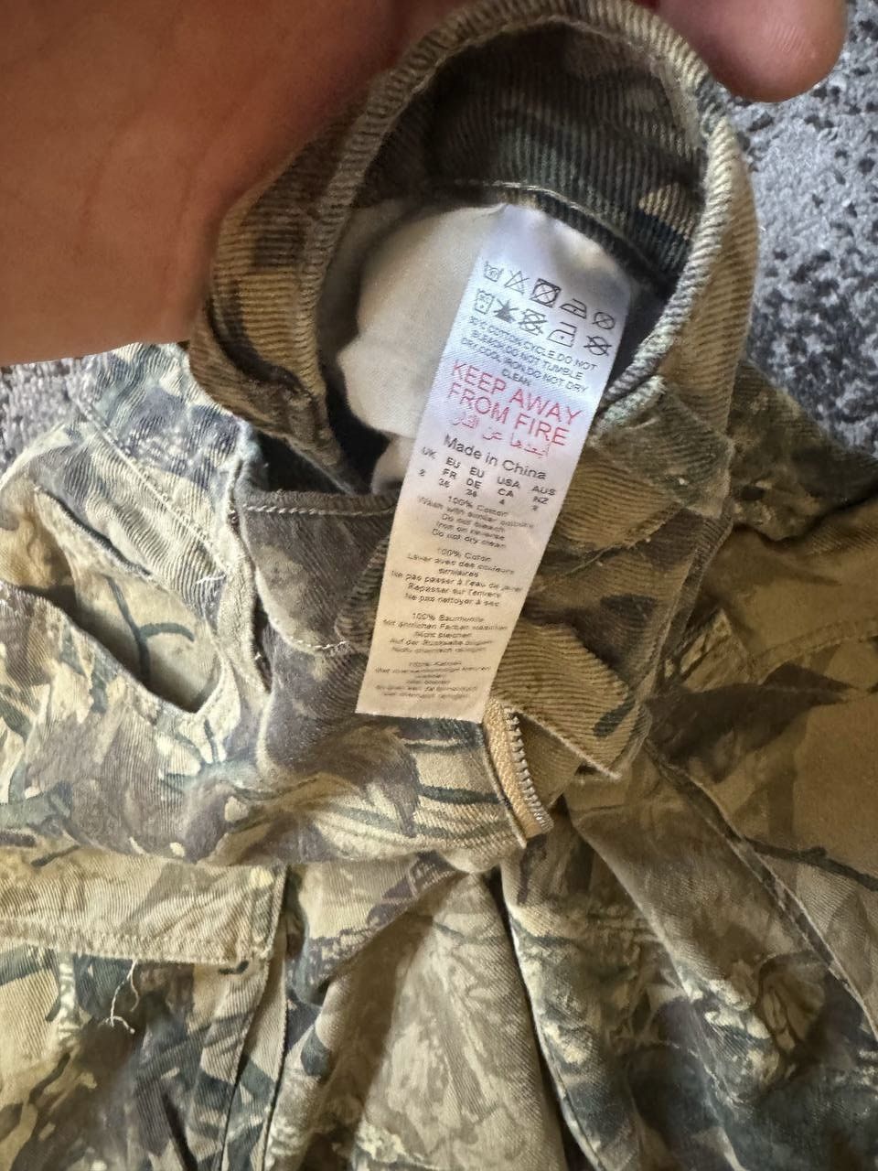 Other Military Y2k Multipocket Real Three Camo Plt Pants Size 26" / US 2 / IT 38 - 9 Thumbnail