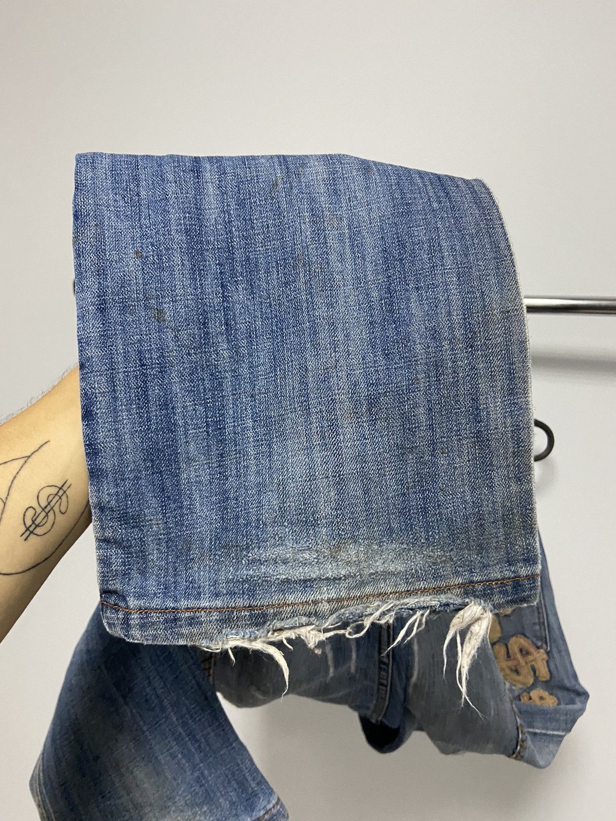 Japanese Brand × Vintage Bucks Dollars jeans Pants Japanese Vintage Small Logo Kang Size US 31 - 13 Thumbnail