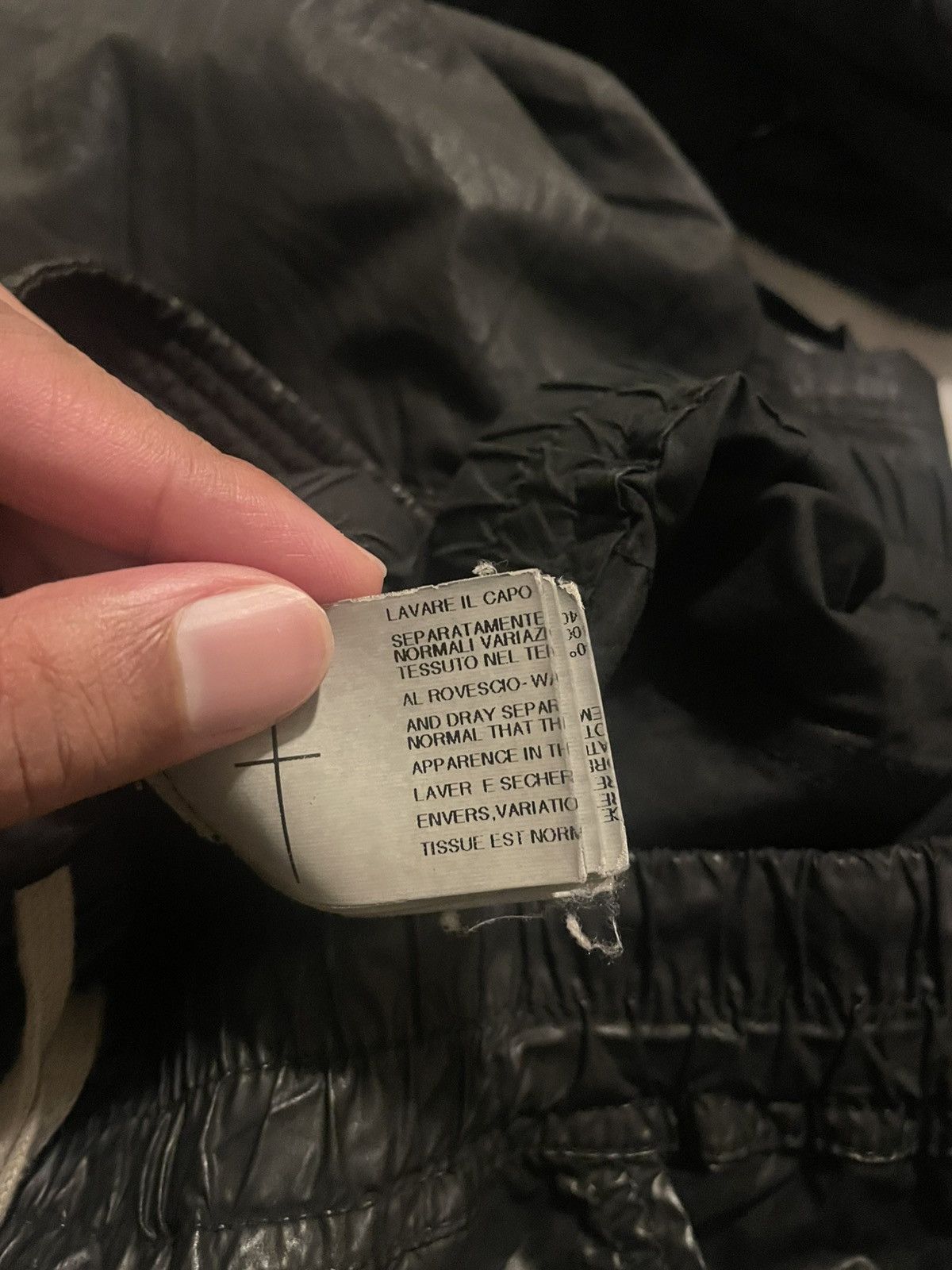 Rick Owens Drkshdw Rick Owens Drkshdw Waxed Creatch Cargos Size US 34 / EU 50 - 11 Thumbnail