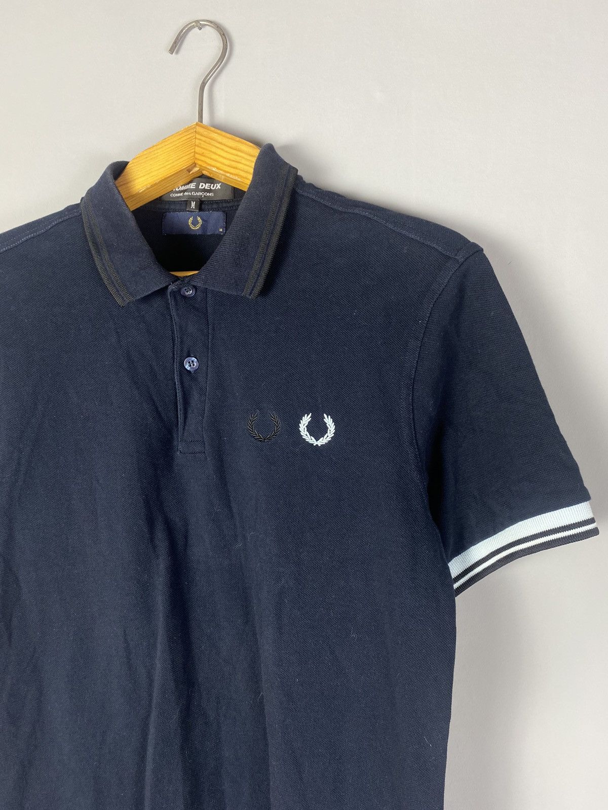 Comme des Garcons Vintage Fred Perry comme des garçons polo T-shirt tee Size US M / EU 48-50 / 2 - 2 Thumbnail