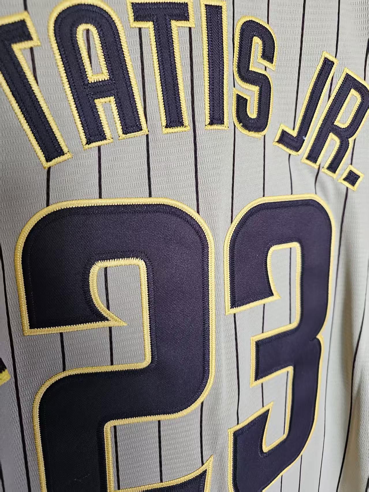 MLB San Diego Padres #23 Tatis JR Jersey XL Size US XL / EU 56 / 4 - 4 Thumbnail