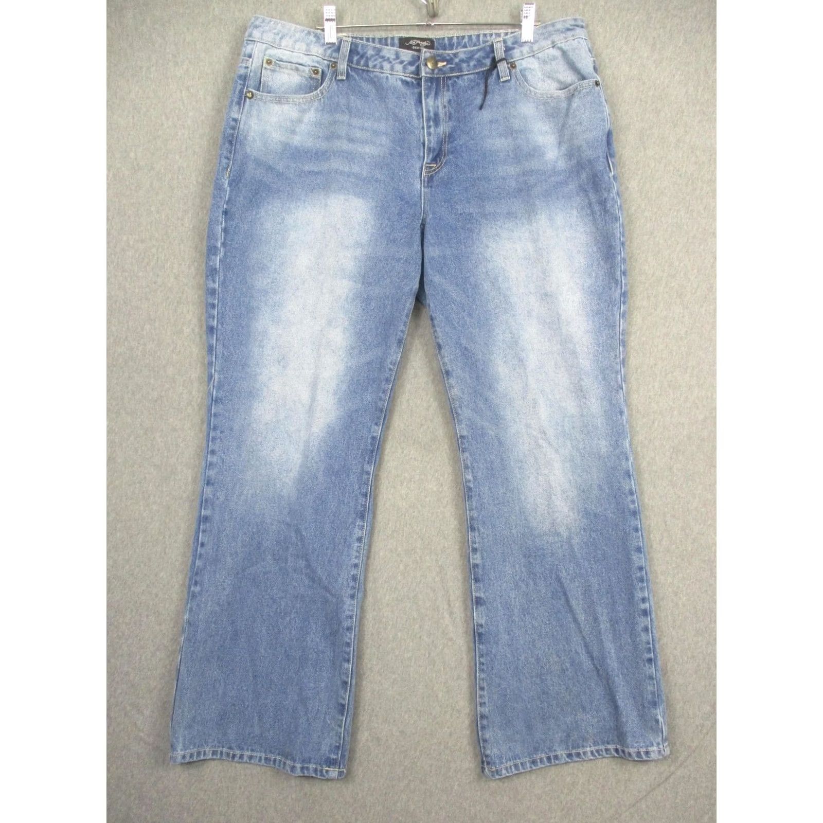 Ed Hardy Ed Hardy Jeans Mens 34x30 Blue Tiger Tattoo Size US 34 / EU 50 - 4 Thumbnail