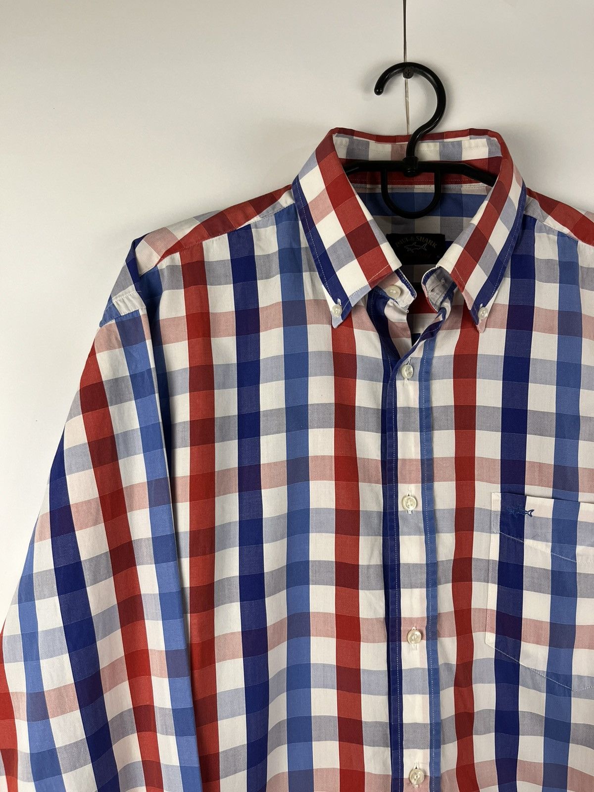 Paul & Shark Paul & Shark Luxury Cotton Long Sleeve Shirt Button Up Size US XL / EU 56 / 4 - 2 Thumbnail