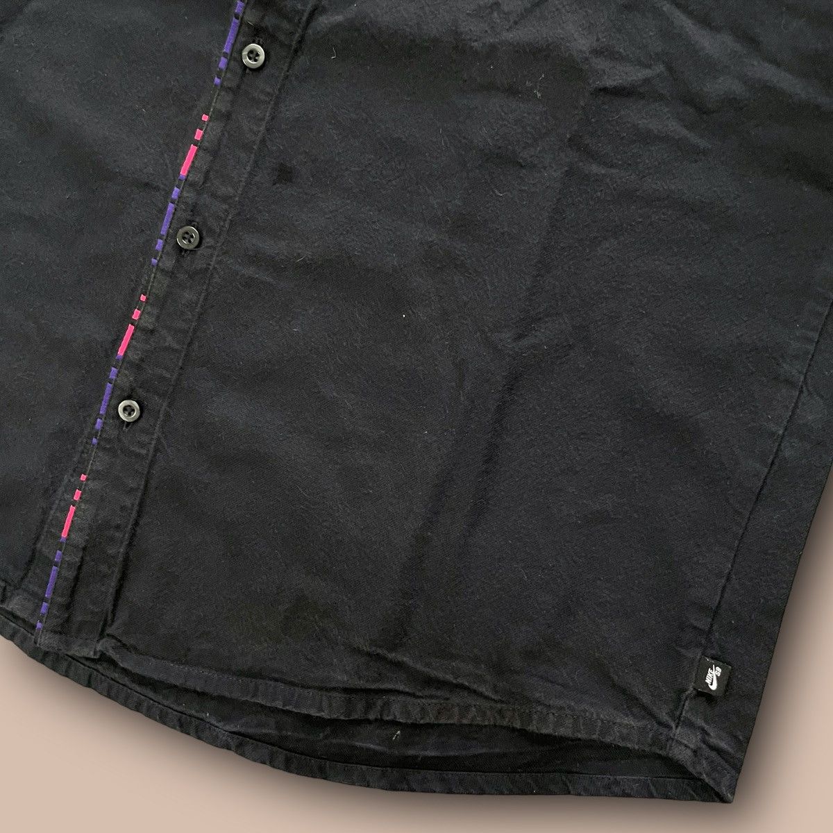 Nike SB Nike SB Flannel Button Up Black Shirt Size US L / EU 52-54 / 3 - 5 Thumbnail