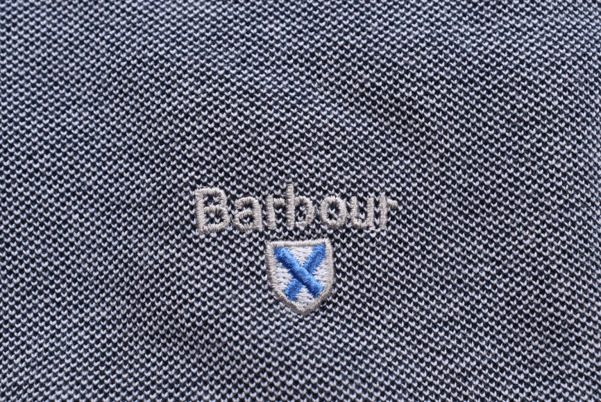 Barbour Barbour Grey Short Sleeve Polo Shirt Size L Size US L / EU 52-54 / 3 - 2 Thumbnail
