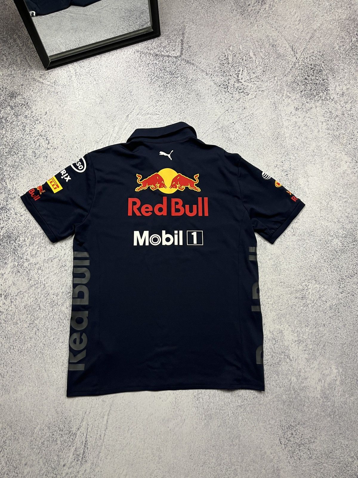 Puma × Red Bull Puma Red Bull Aston Martin Formula 1 Racing Polo T-Shirt Size US M / EU 48-50 / 2 - 10 Thumbnail