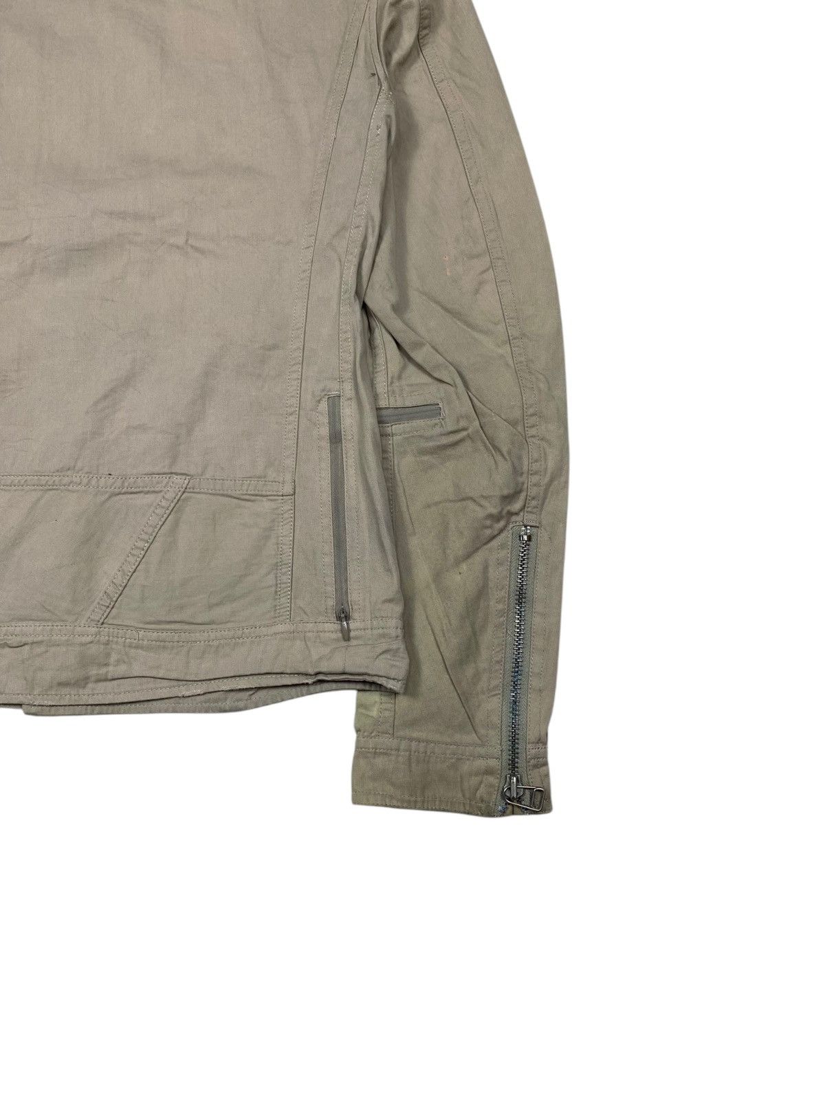 If Six Was Nine 2000s GOA - Apocalypse Style Multizip Shirt Jacket Size US M / EU 48-50 / 2 - 7 Thumbnail