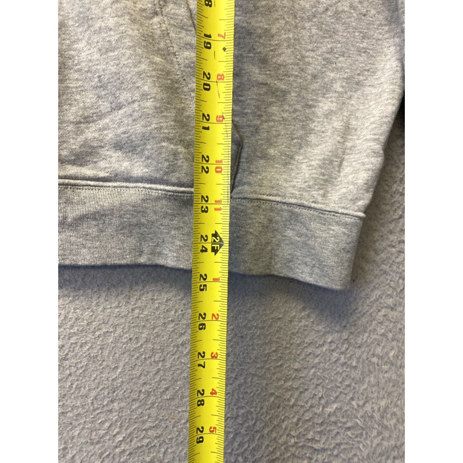 Nike Nike Hoodie Women's L Gray Embroidered Pullover Activewear Regular Size - Nike Brand Ready-to-Wear Women’s Hoodie Size L / US 10 / IT 46 - 5 Thumbnail