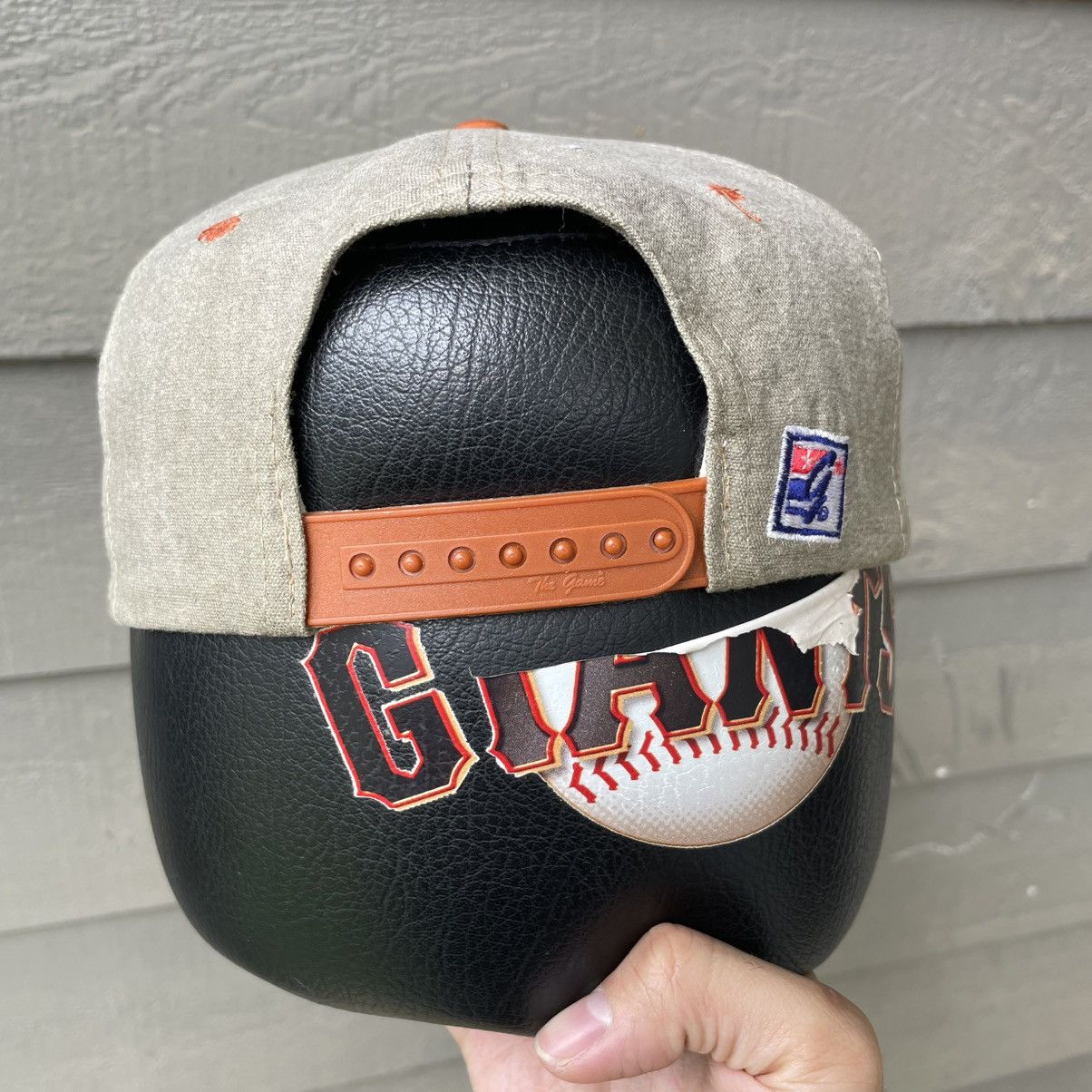 The Game Vintage 90s The Game Texas Longhorns Snapback Hat Grey Size ONE SIZE - 2 Thumbnail