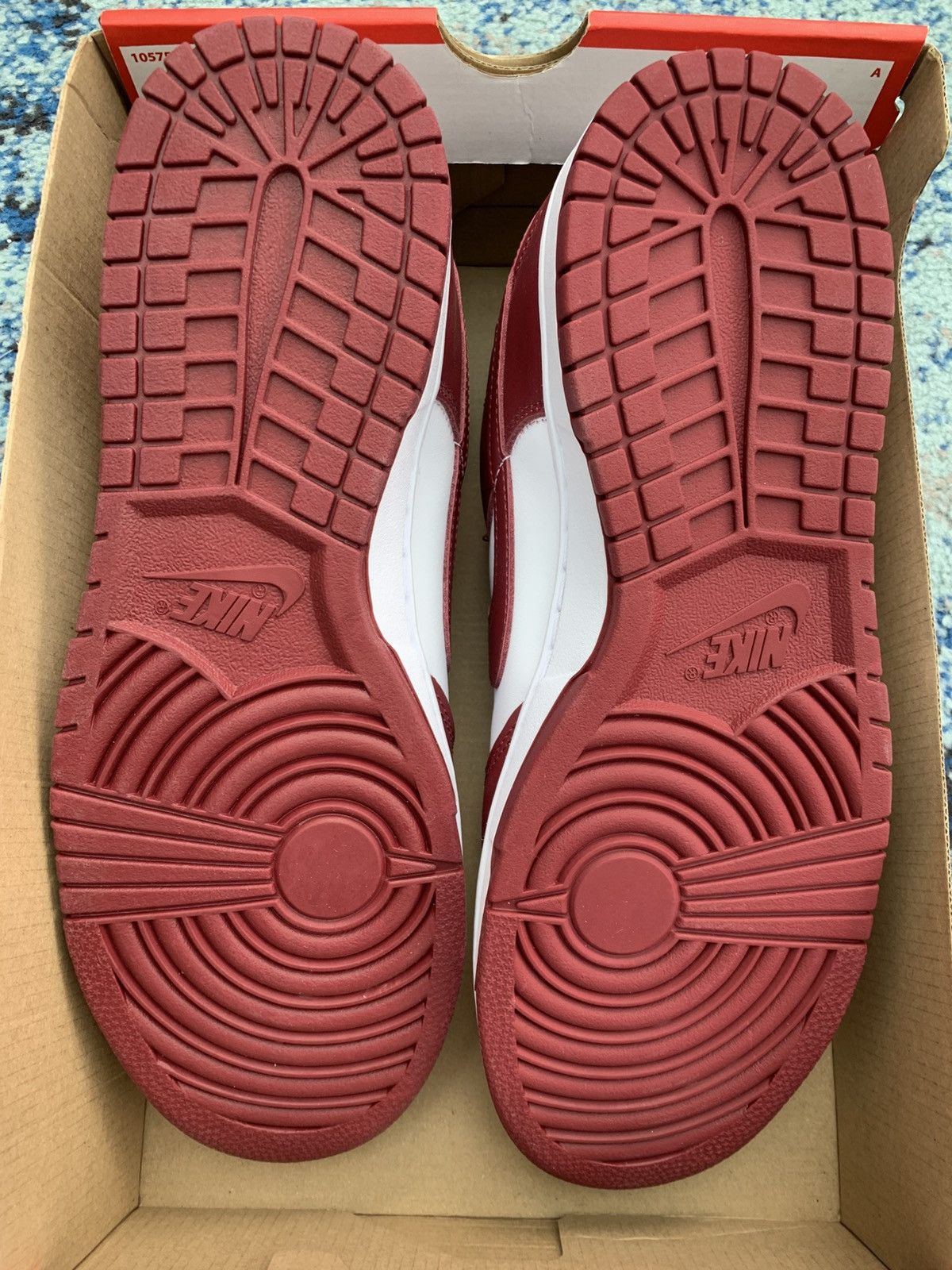 Nike Nike Dunk Low Team Red 11.5US 10.5UK Size US 11.5 / EU 44-45 - 6 Thumbnail