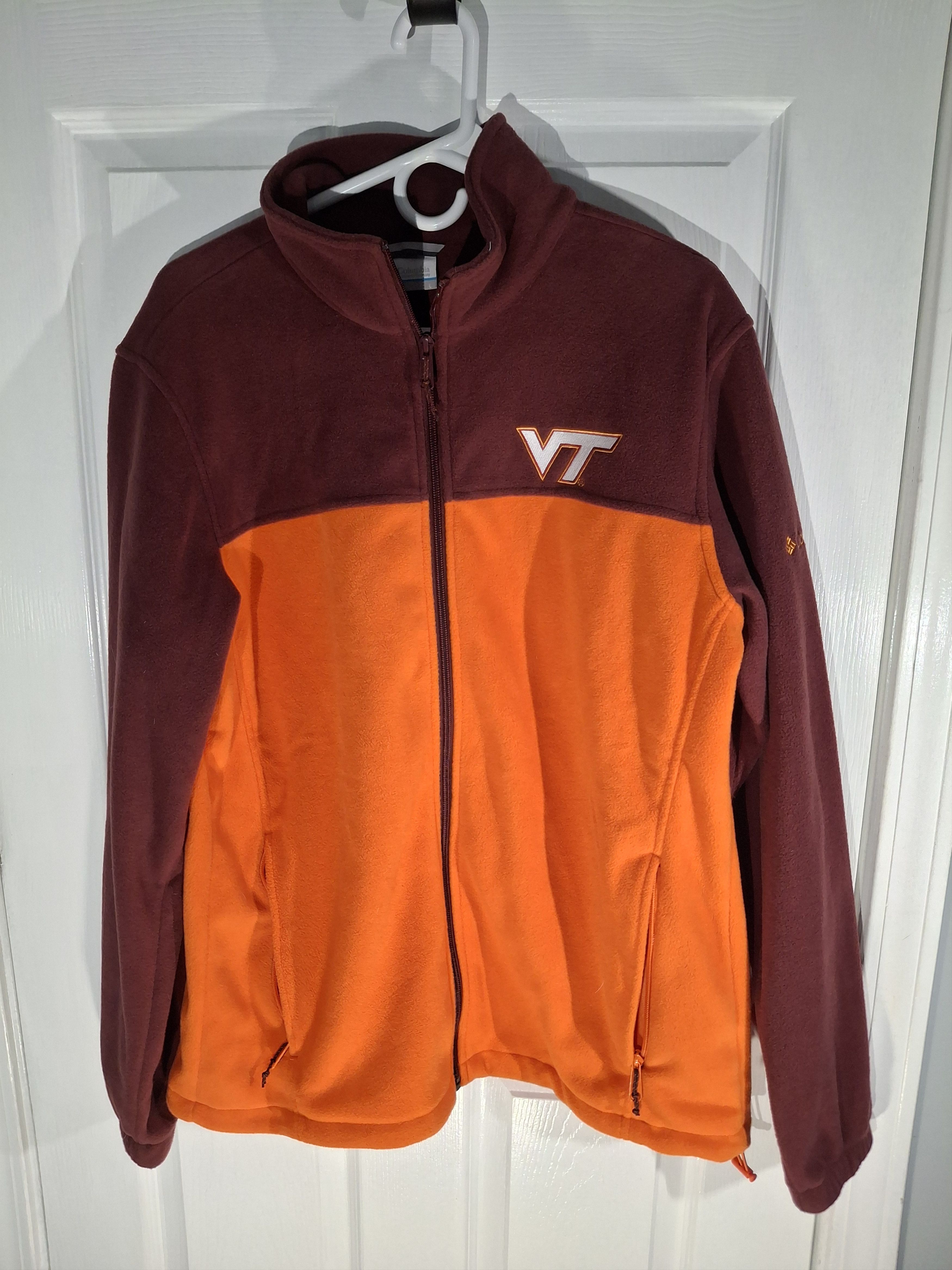 Columbia Columbia Men's Virginia Tech Full-Zip Fleece Jacket Size US L / EU 52-54 / 3 - 1 Thumbnail