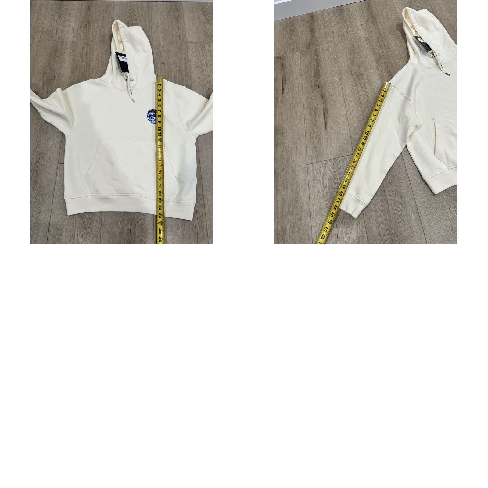 The Kooples NWT The Kooples Hoodie Size S Ivory 1 Planet Logo Pullover Women Spring Fall Winter Cotton Shirt? Size S / US 4 / IT 40 - 10 Thumbnail