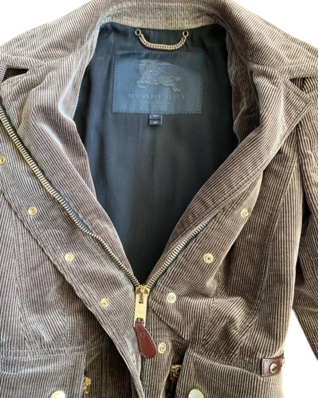 Burberry Prorsum F/W 2012 RUNWAY CORDUROY JACKET Size S / US 4 / IT 40 - 7 Thumbnail