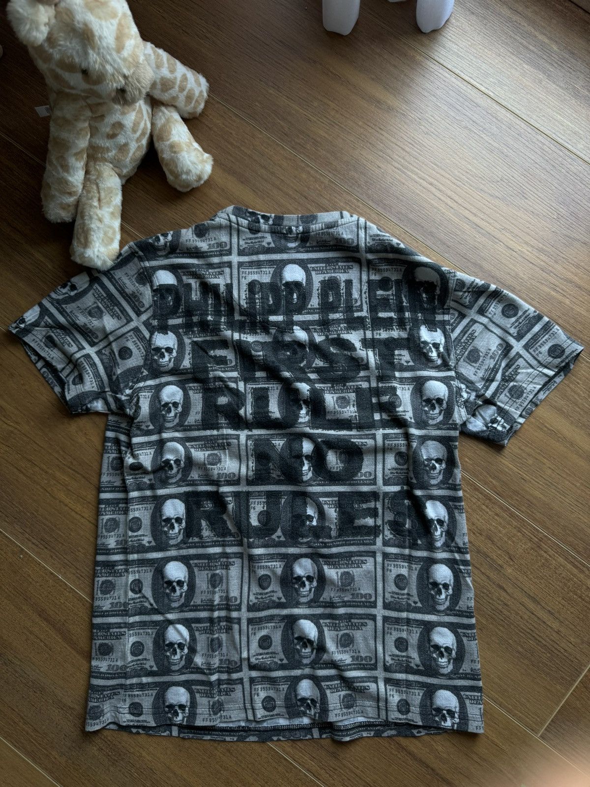 Philipp Plein Phillip Plein "First Rule No Rules" Size US M / EU 48-50 / 2 - 2 Thumbnail