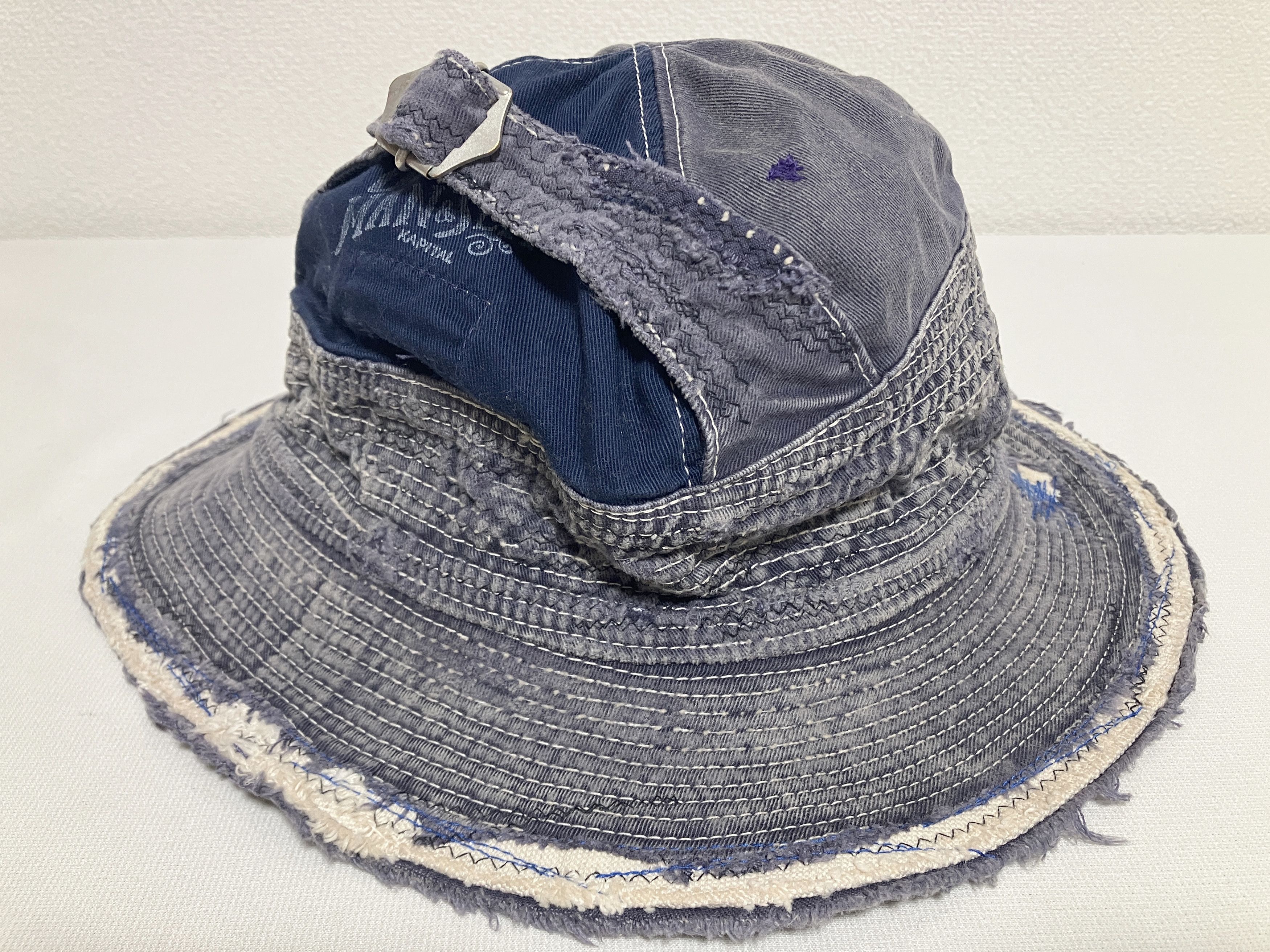 Kapital Kapital kountry chino old man and the sea crash remake hat Size ONE SIZE - 3 Thumbnail