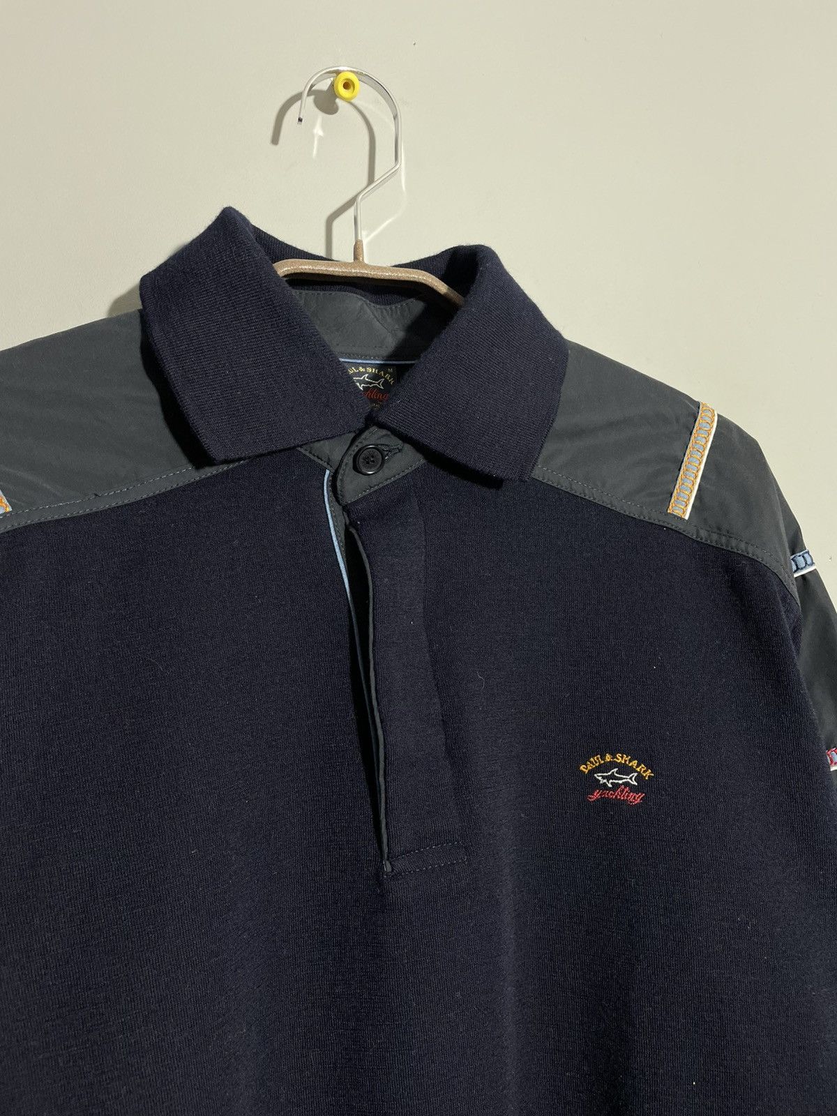 Paul & Shark Paul&Shark Mens Navy Blue Wool Jumper size M Size US M / EU 48-50 / 2 - 3 Thumbnail
