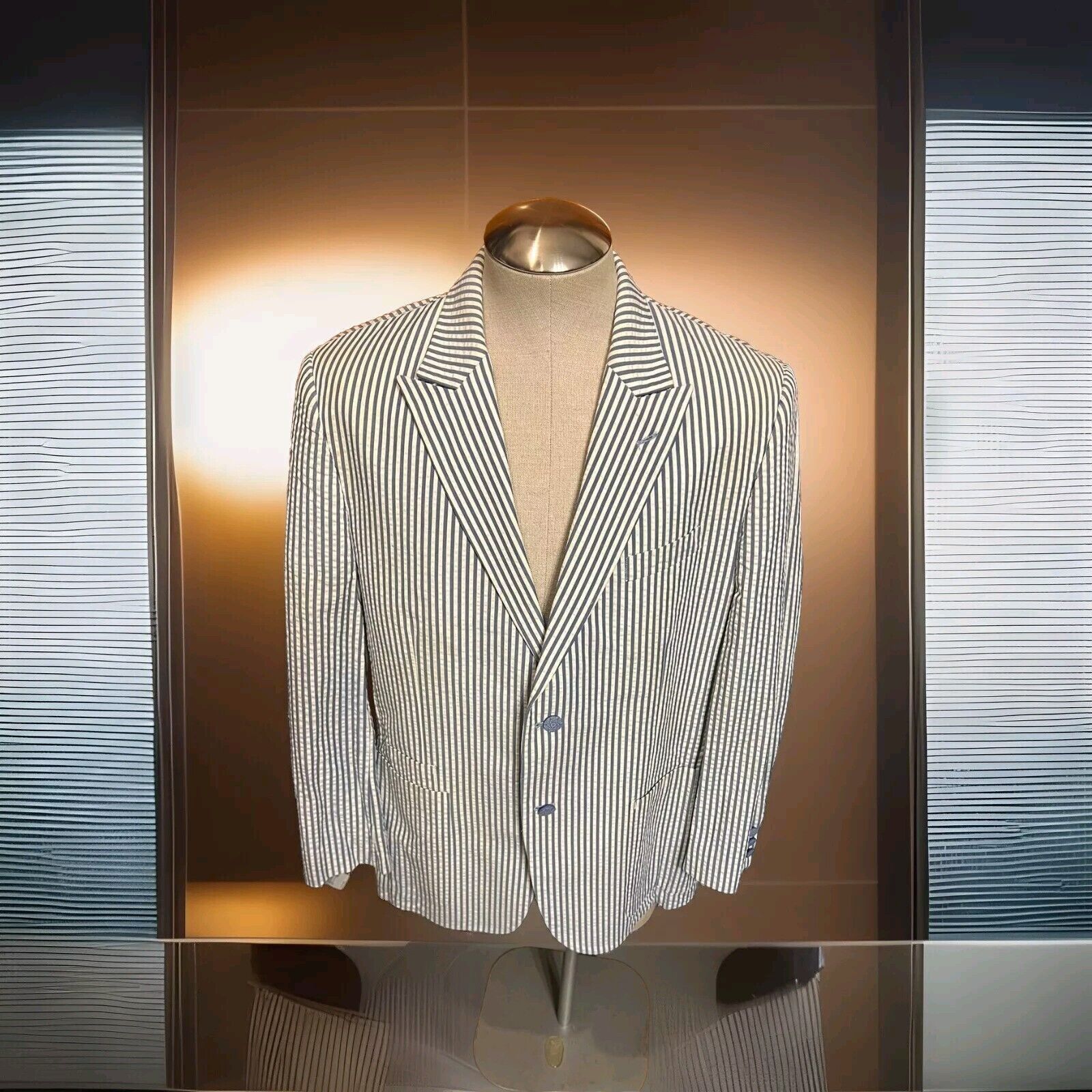 Robert Graham Robert Graham Sports Coat Blazer 44 R Cotton Size 44R - 1 Thumbnail