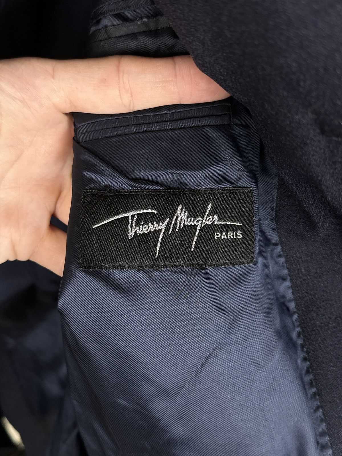Mugler Archive 90s Thierry Mugler Runway Star Button Blazer Jacket Size US XL / EU 56 / 4 - 9 Thumbnail