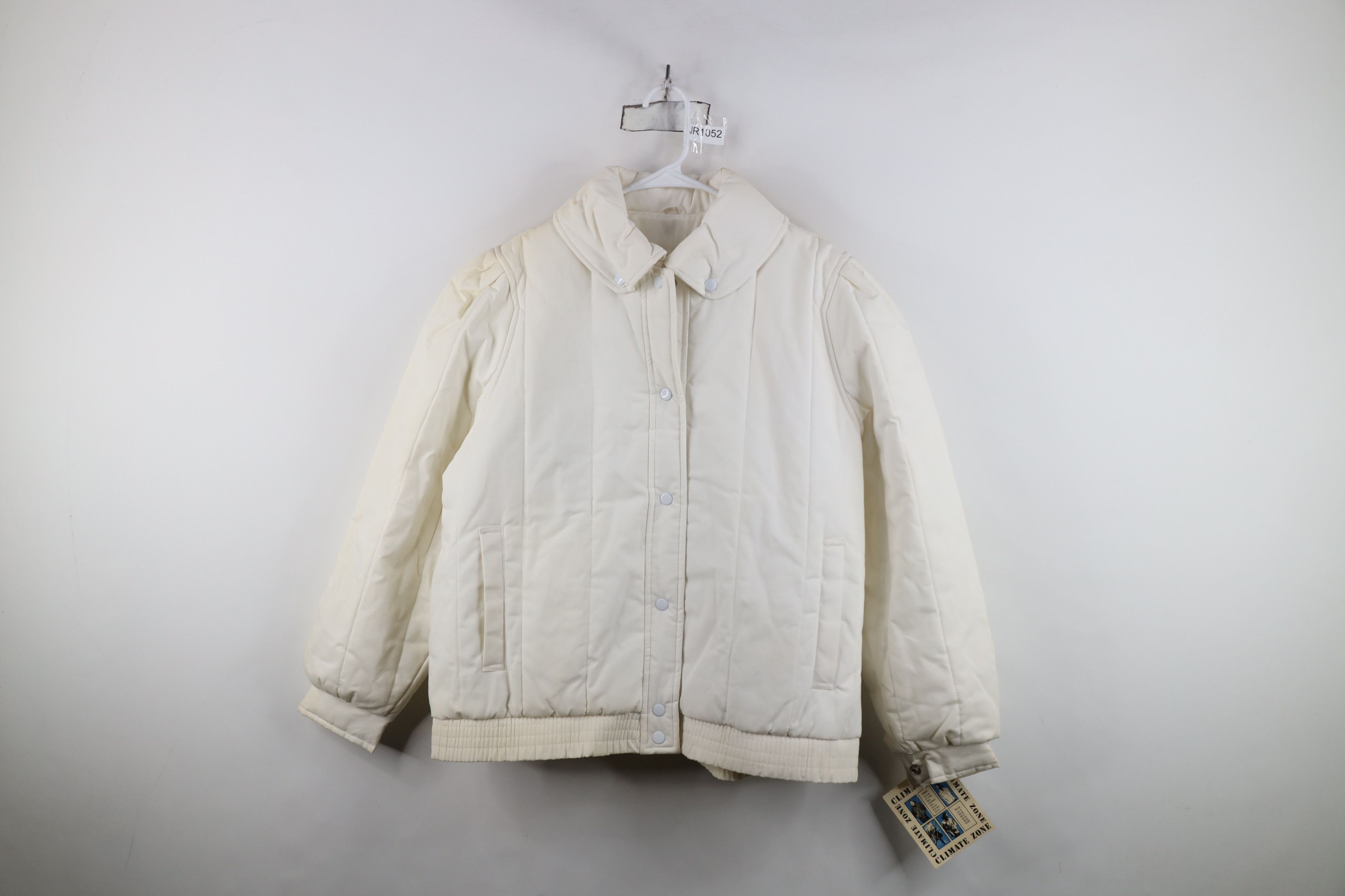 Vintage Deadstock Vintage 90s Streetwear Full Zip Puffer Jacket Size L / US 10 / IT 46 - 1 Thumbnail