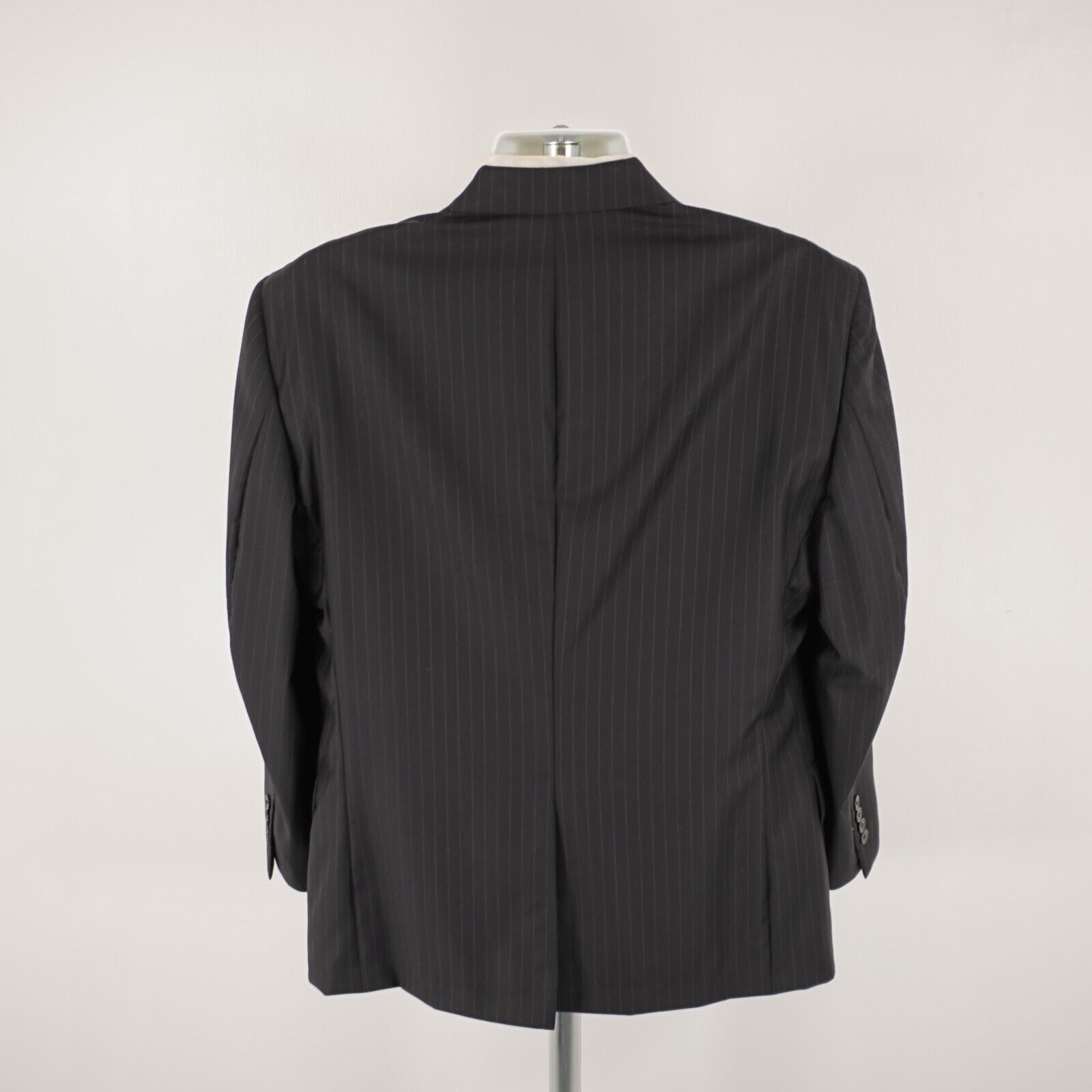 Jos. A. Bank Jos A Bank Signature Wool 2 Piece Suit 42S 39/29 Black W/ Br Size 42S - 10 Thumbnail
