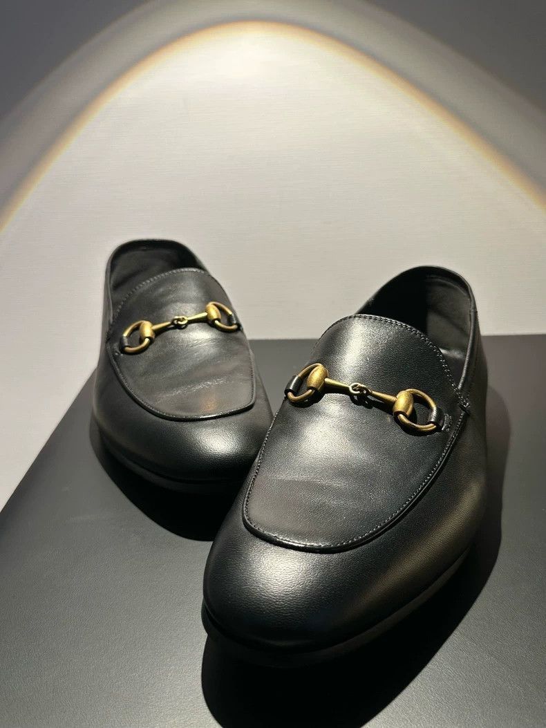 Gucci Gucci Leather Casual SlipOn Shoes for Men-2506 Size US 9 / EU 42 - 5 Thumbnail