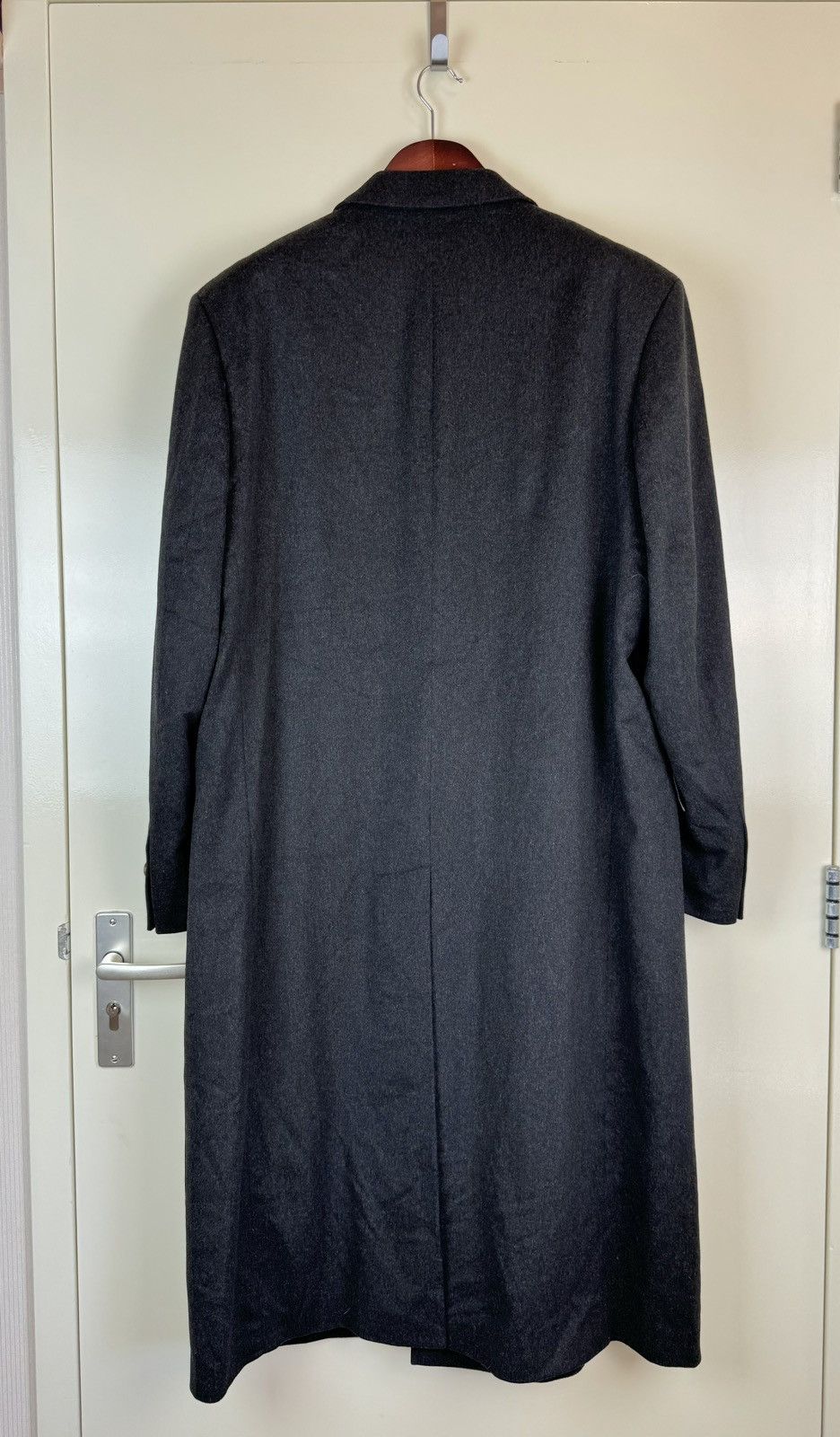 Colombo Colombo Cashmere Wool Anthracite Coat Loro Piana Style IT54 Size US L / EU 52-54 / 3 - 12 Thumbnail