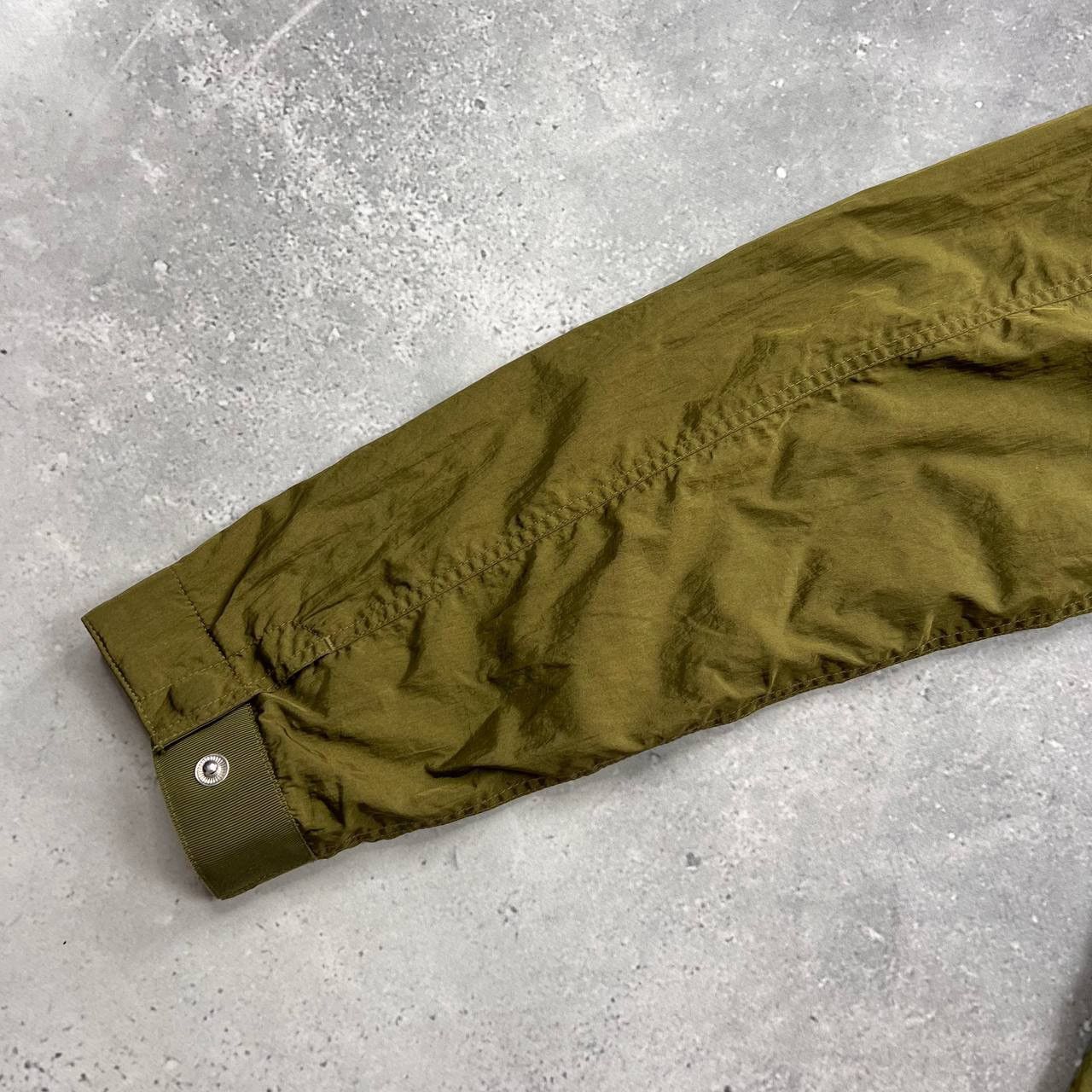 Pretty Green Pretty Green Crinkle Nylon Light Jacket Green Size L Size US L / EU 52-54 / 3 - 21 Thumbnail