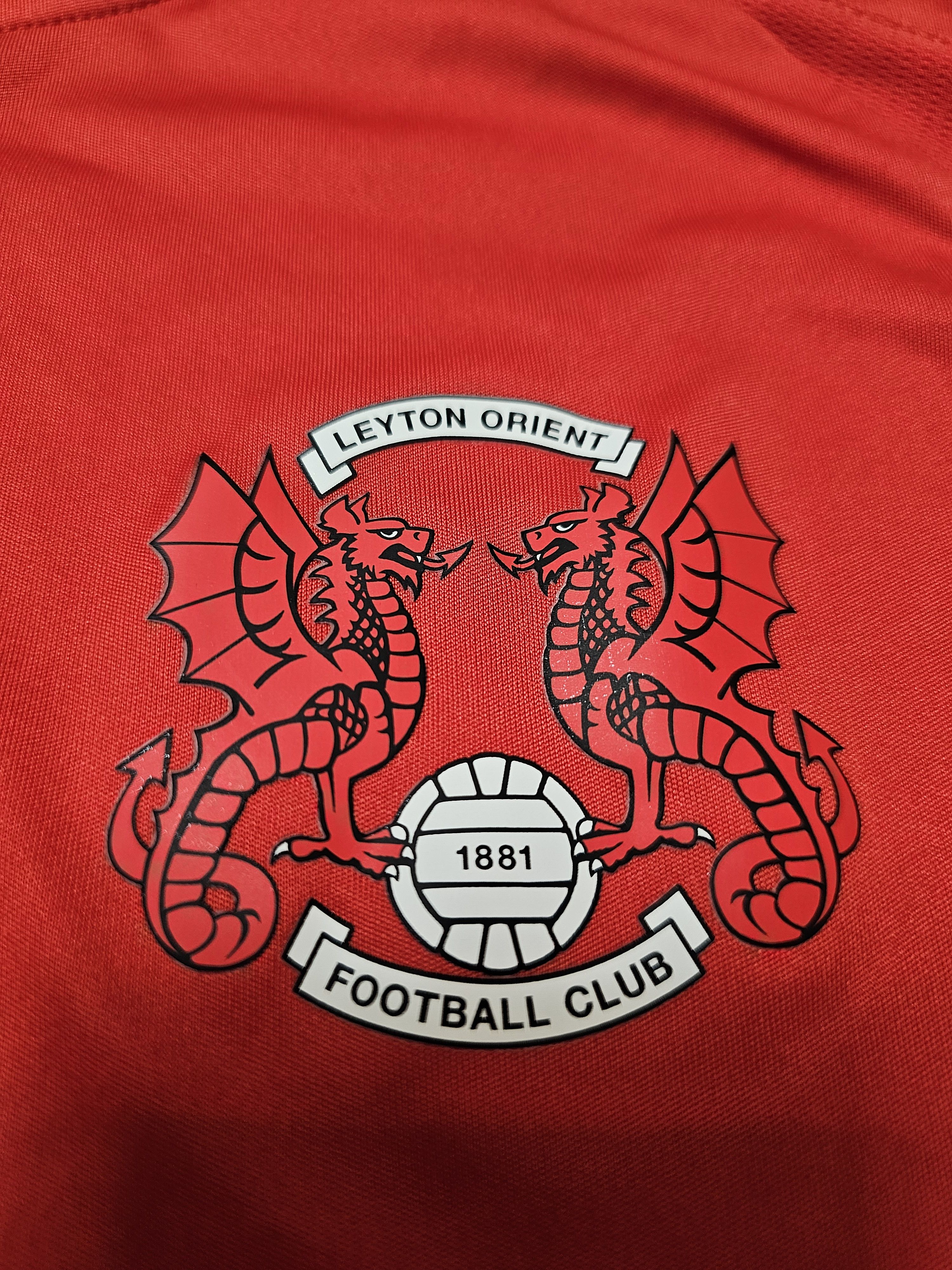 New Balance LEYTON ORIENT 2020 2021 HOME FOOTBALL SHIRT SOCCER JERSEY Size US S / EU 44-46 / 1 - 4 Thumbnail