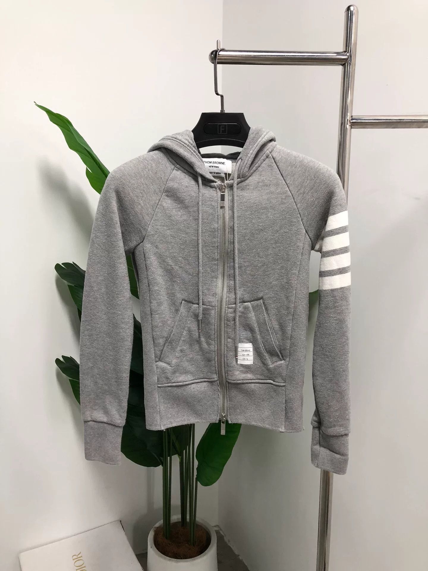 Thom Browne thom browne classic stripe hooded sweatshirt Size US S / EU 44-46 / 1 - 1 Thumbnail