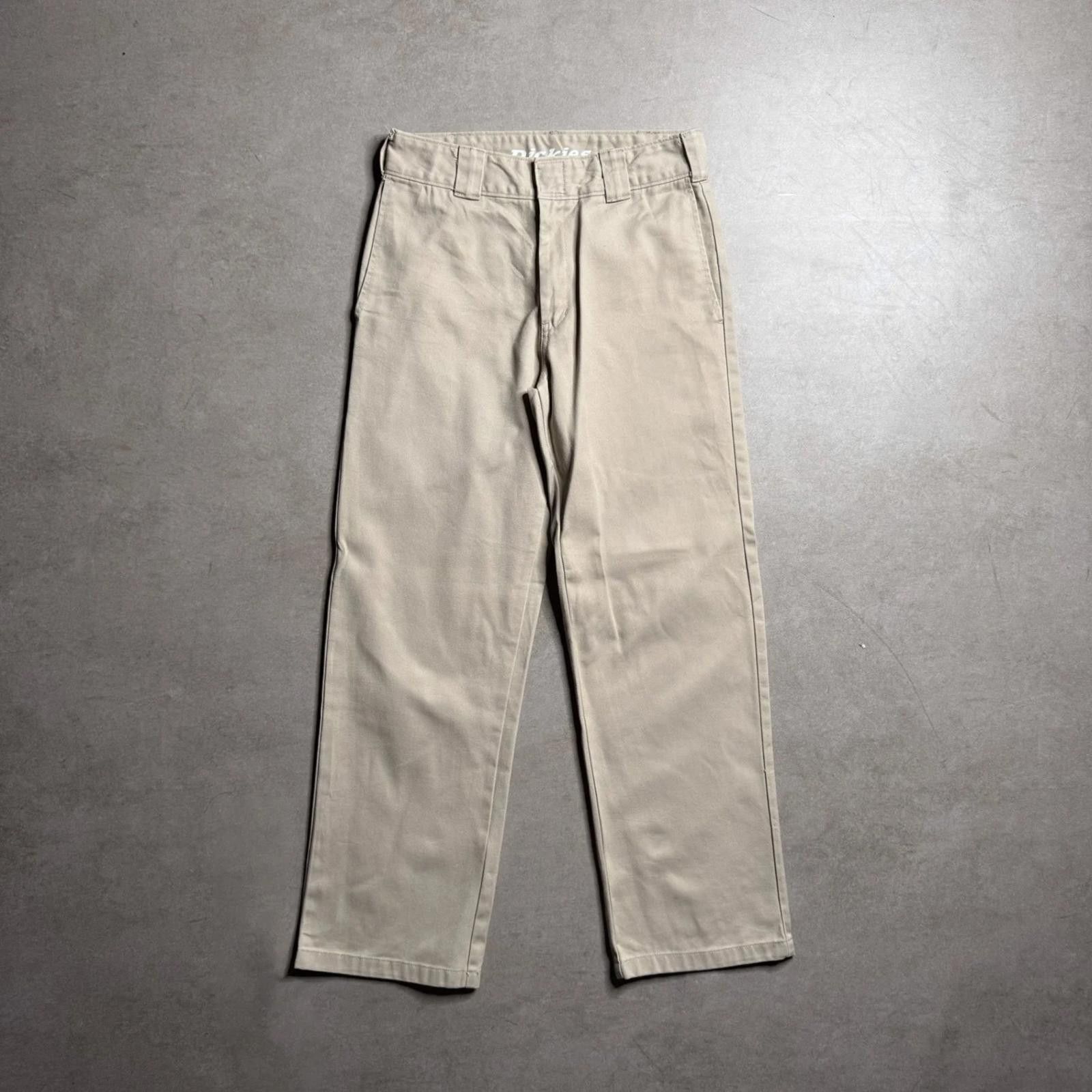 Dickies Vintage Dickies Beige Pants - 26x28 Size US 26 / EU 42 - 1 Thumbnail