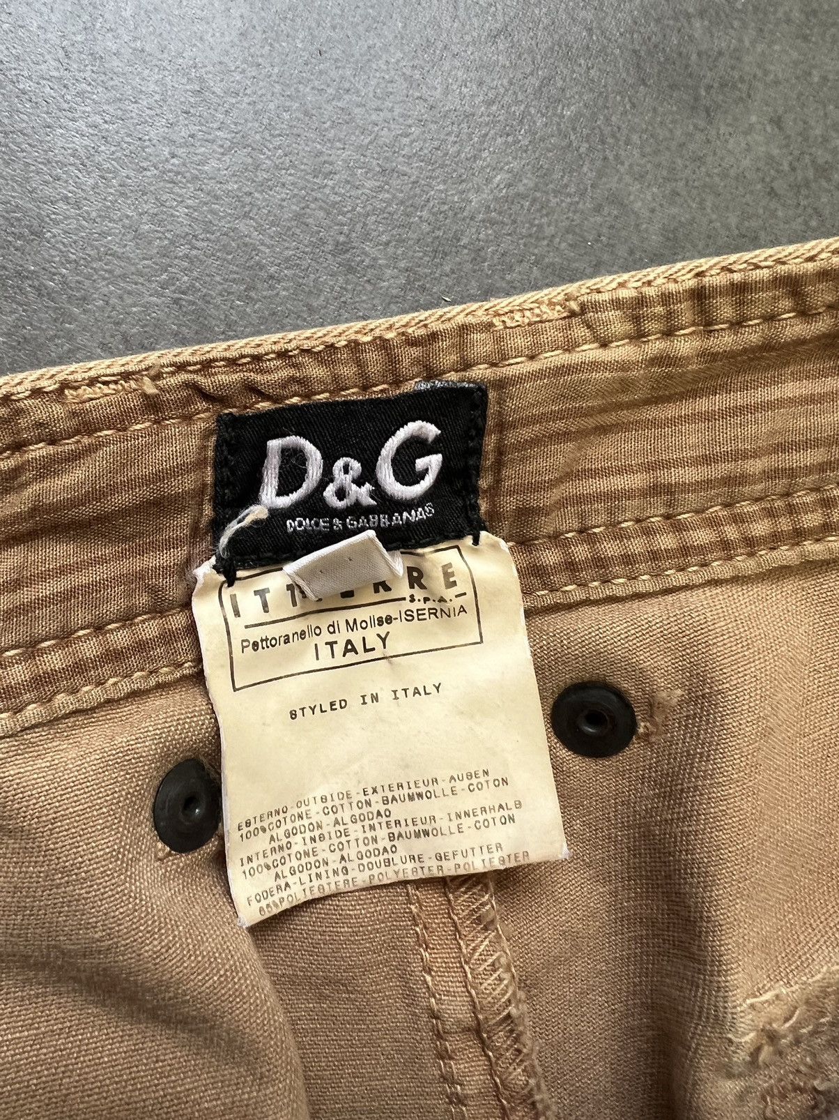 Dolce & Gabbana Dolce Gabbana 2003 double pocket knee Size US 30 / EU 46 - 11 Thumbnail