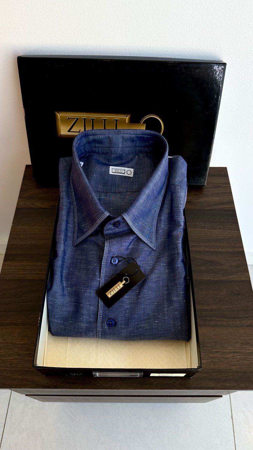 Zilli Men's Shirt ZILLI Size US XXL / EU 58 / 5 - 2 Thumbnail