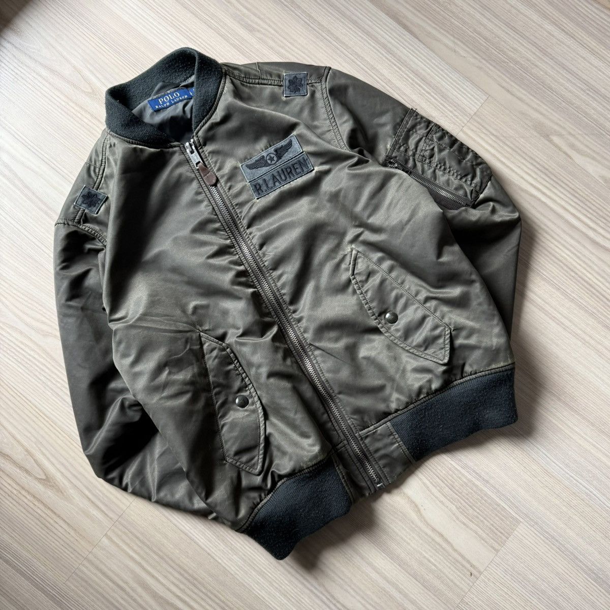 Polo Ralph Lauren Polo Ralph Lauren Jacket Military Bomber Field Patches L Size US L / EU 52-54 / 3 - 2 Thumbnail