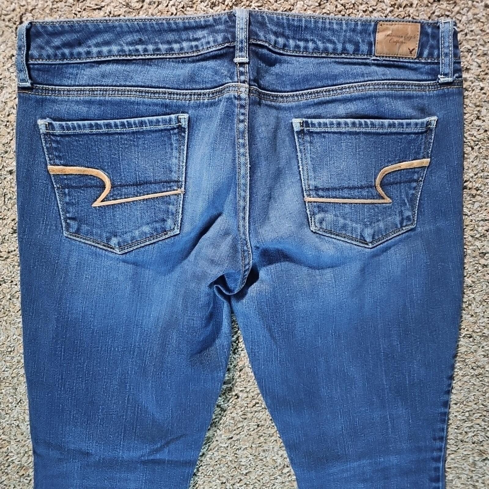 American Eagle Outfitters American Eagle Skinny Stretch Jeans 12 Size 34" / US 12 / IT 48 - 5 Thumbnail