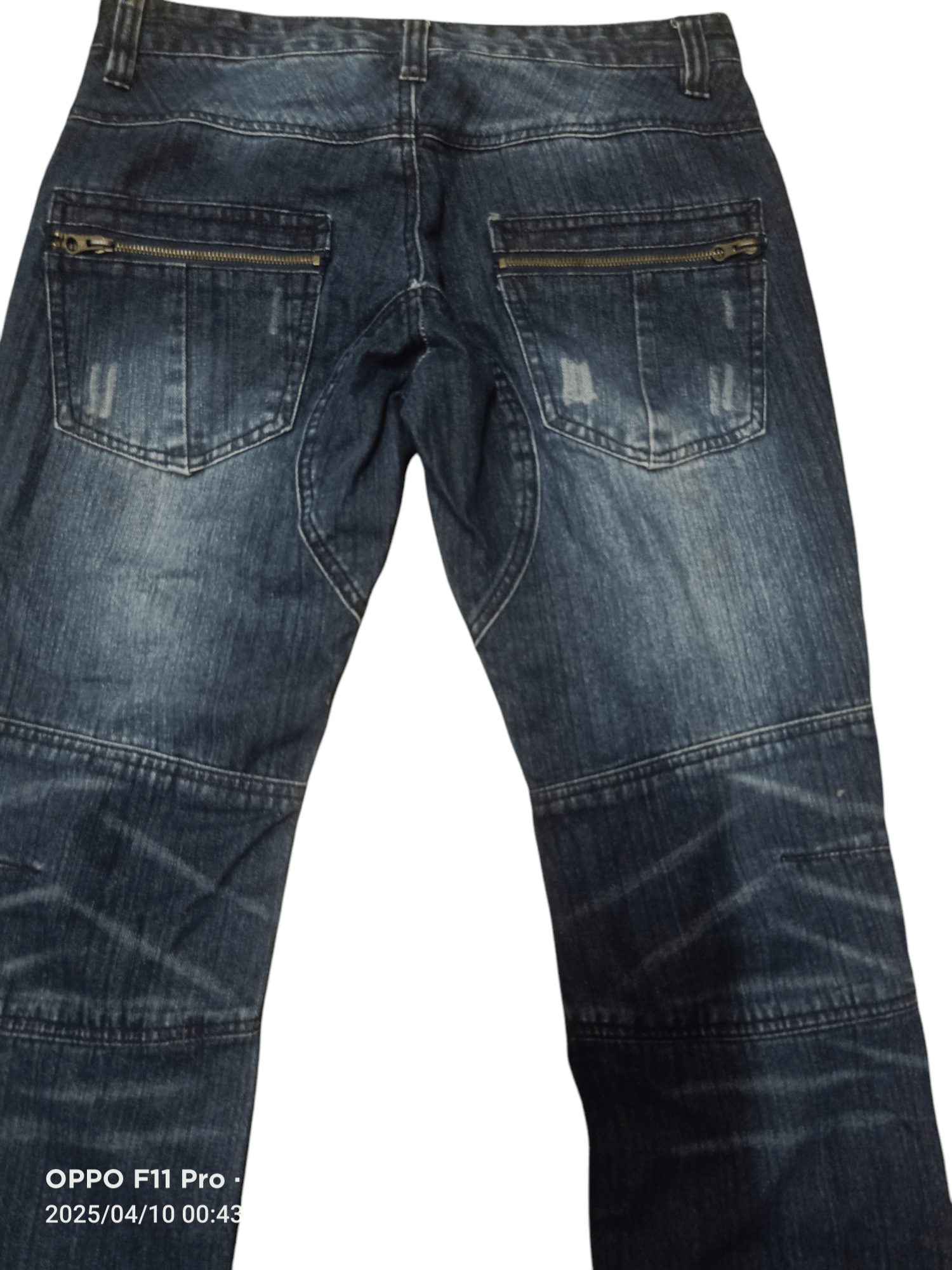 If Six Was Nine × Japanese Brand × Le Grande Bleu (L.G.B.) Justice Denim Punk Style Slim Fit bikers Size US 32 / EU 48 - 2 Thumbnail
