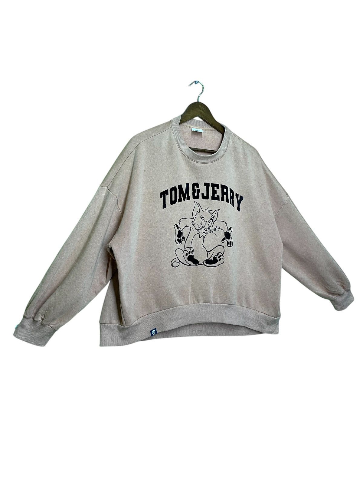 GU Tom and jerry big logo printed crewneck sweatshirt Size US XXL / EU 58 / 5 - 3 Thumbnail