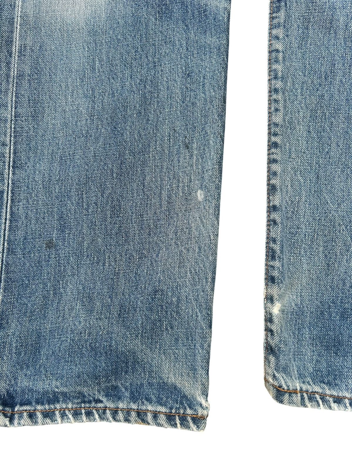 Kapital Vintage Levis Big E Selvedge Thrashed Denim Jeans Size US 32 / EU 48 - 7 Thumbnail