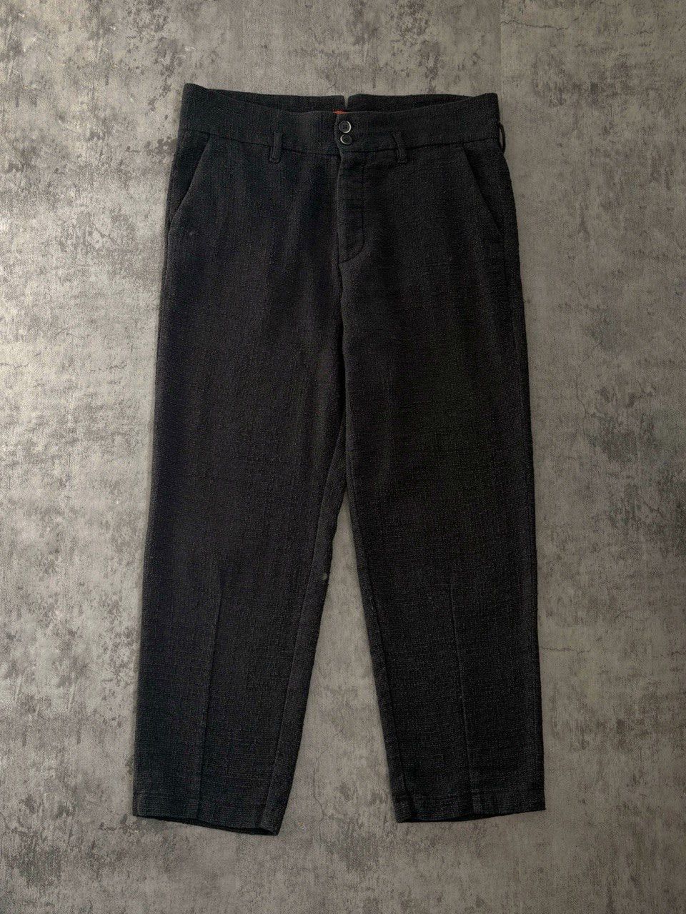 Barena Venezia Barena Venezia Wool Old Money Style Black Straight Pants Size US 34 / EU 50 - 1 Thumbnail