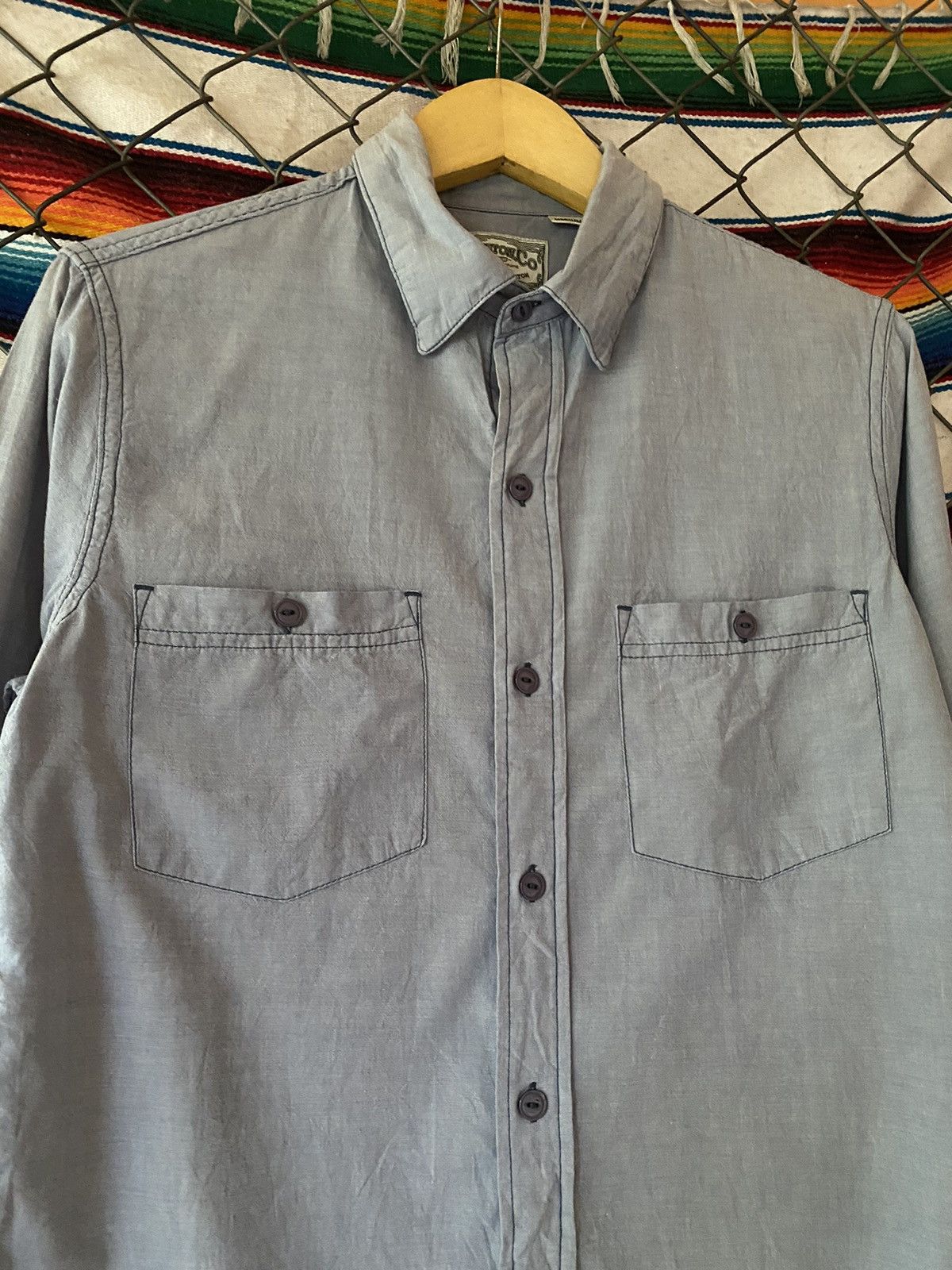Japanese Brand × Le Grande Bleu (L.G.B.) × Vintage Houston japan shirt Size US M / EU 48-50 / 2 - 2 Thumbnail