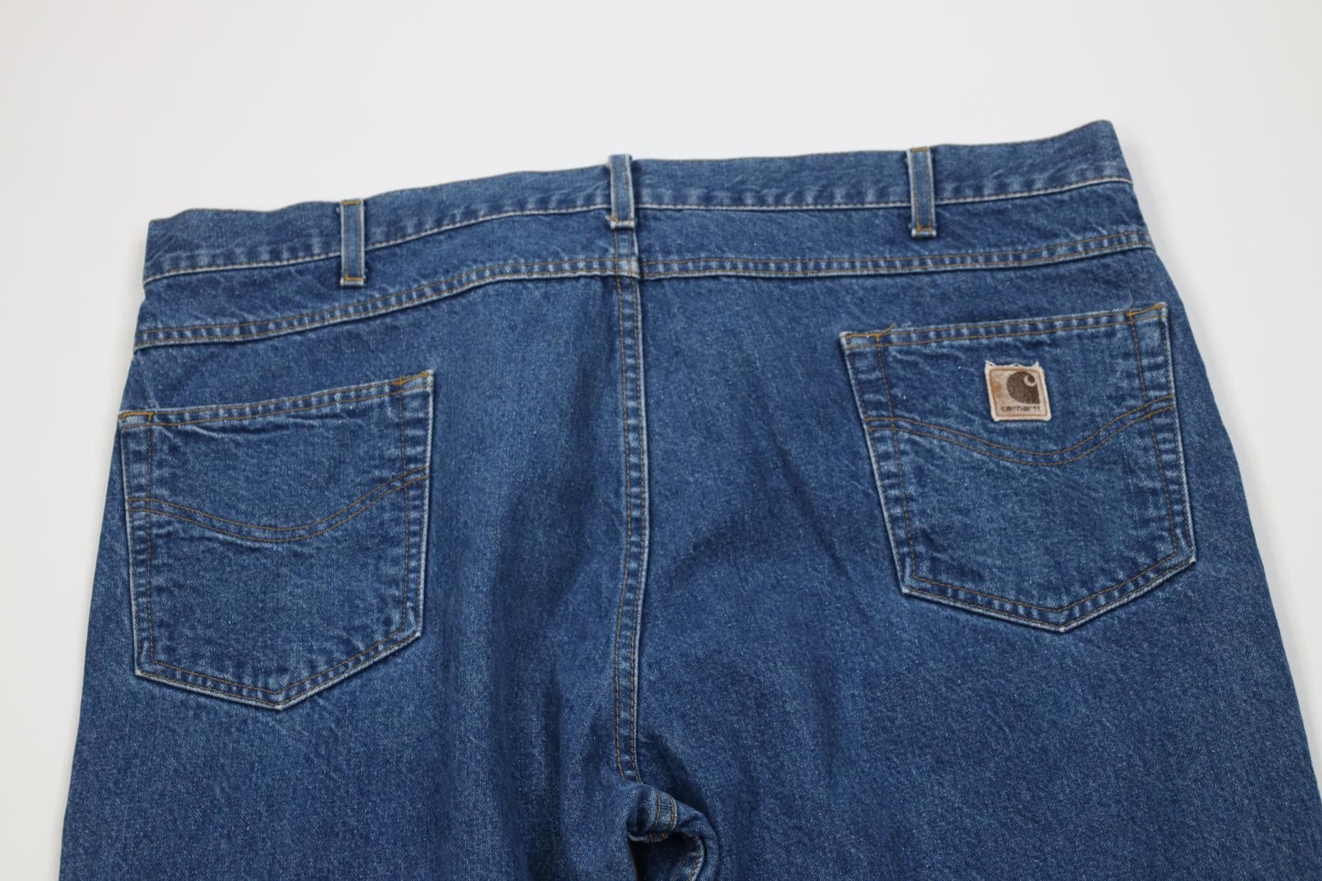 Carhartt Vintage Y2K 2003 Carhartt Fit Denim Jeans Blue Cotton Size US 44 / EU 60 - 10 Thumbnail