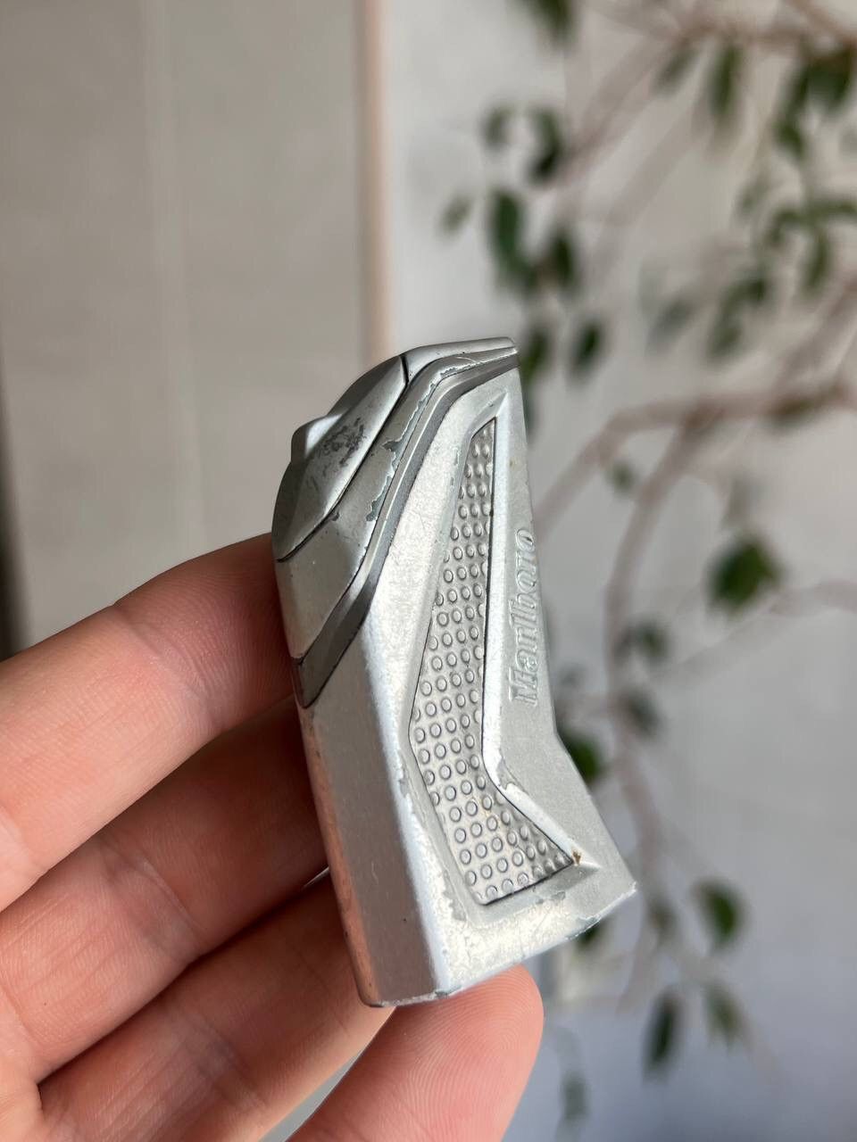 Marlboro Y2K ELEGANCE MARLBORO GEOMETRIC METAL PUNK ROCK LIGHTER Size ONE SIZE - 2 Thumbnail
