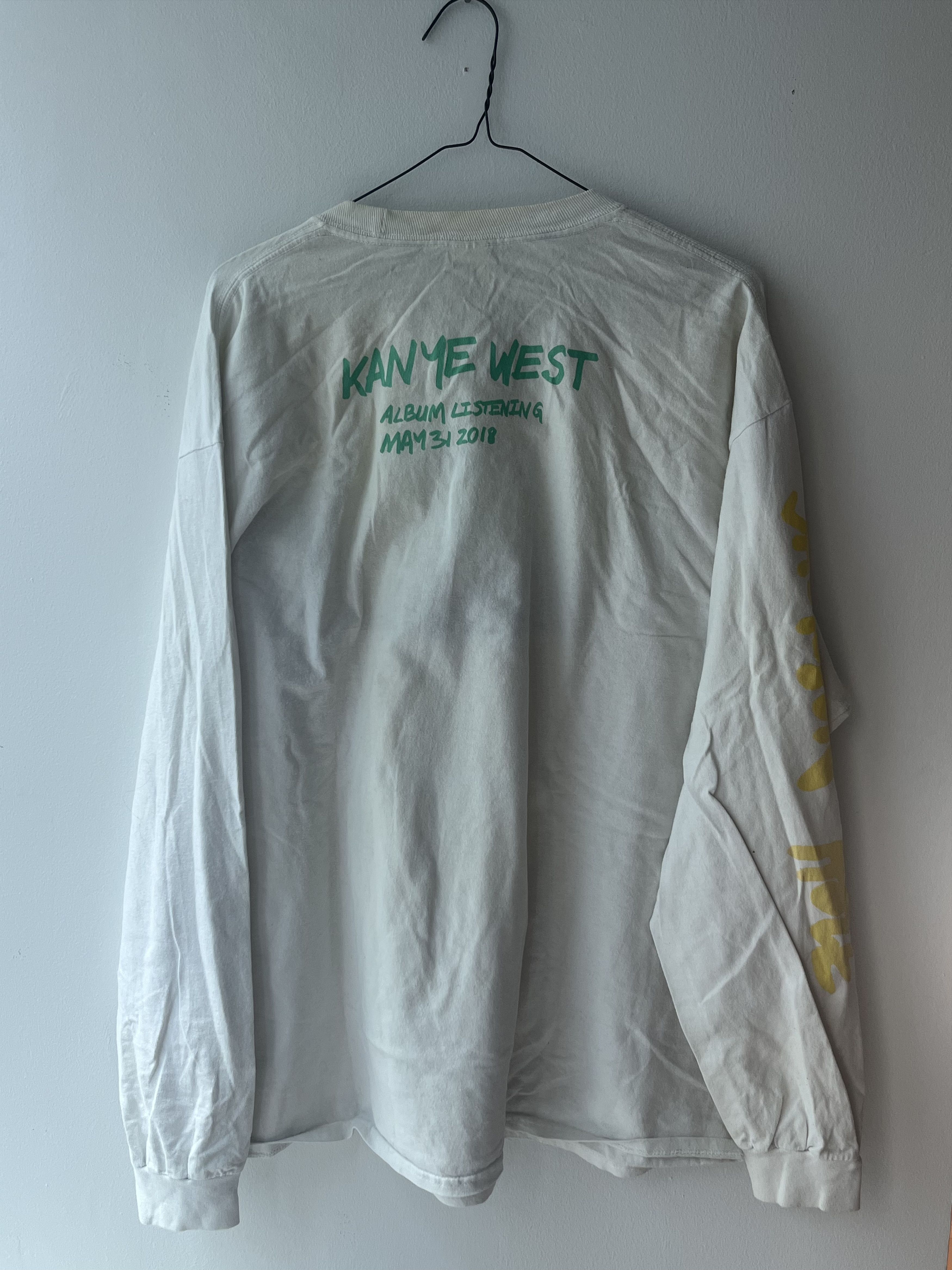 Yeezy Yeezy Wyoming "Ye" Listening Party Long Sleeve Size US XL / EU 56 / 4 - 2 Thumbnail