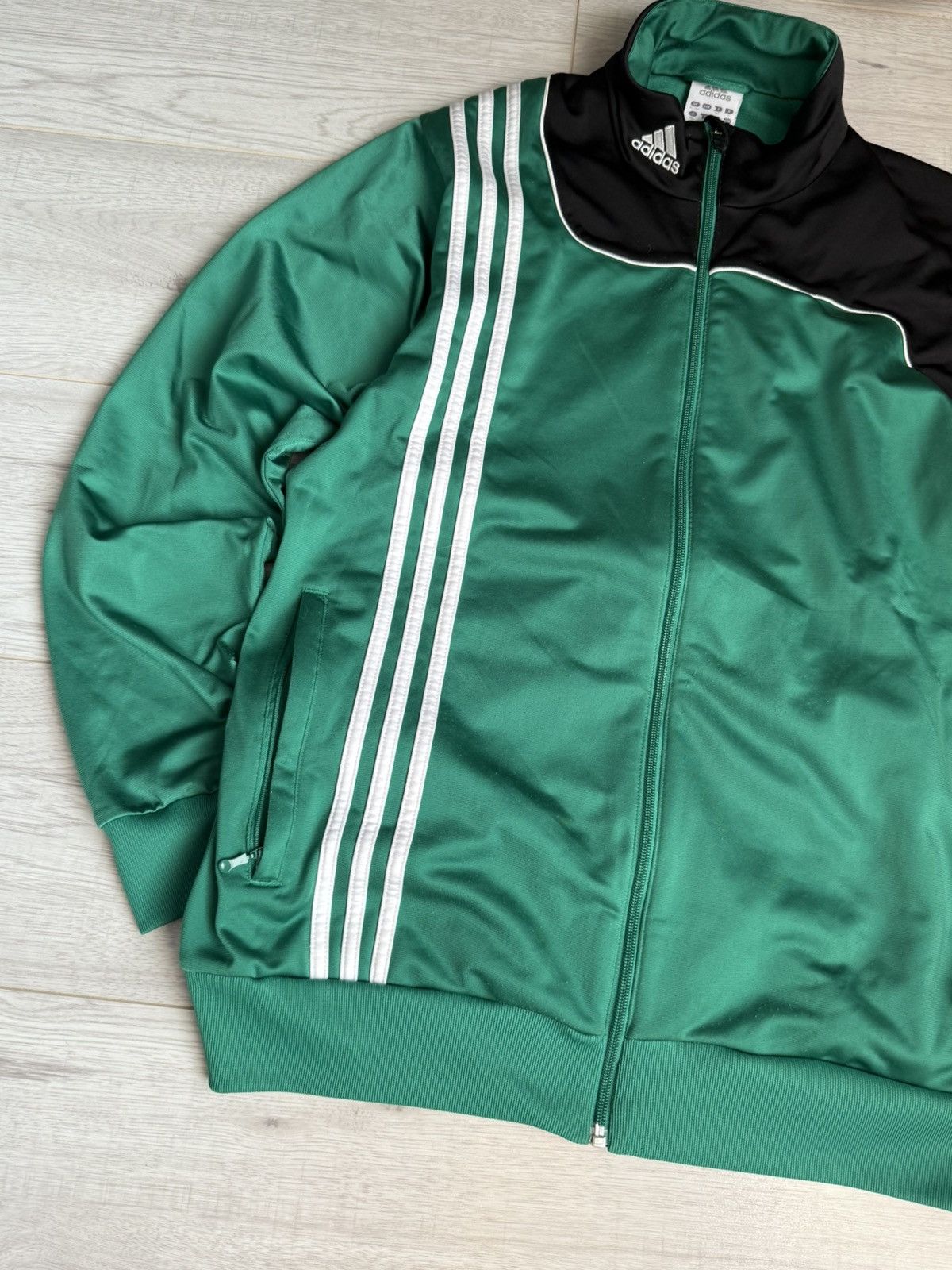 Adidas Vintage Adidas tack jacket Size US L / EU 52-54 / 3 - 3 Thumbnail