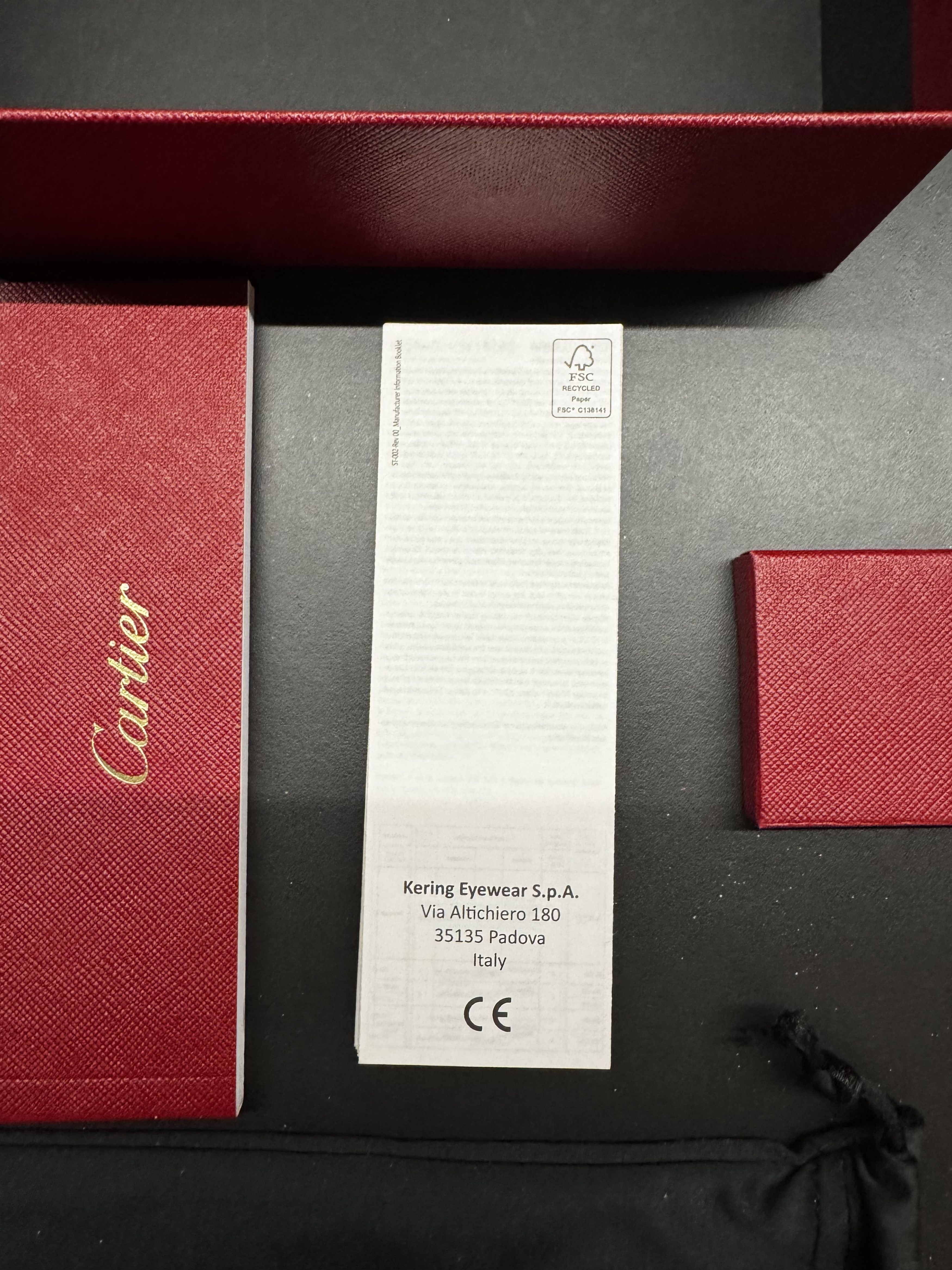Cartier Carter glasses CT0276S 004 Size ONE SIZE - 8 Thumbnail