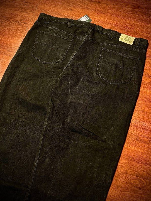 JNCO Vintage Arizona Black Baggy Jeans Crack Wash Denim Size US 44 / EU 60 - 2 Thumbnail