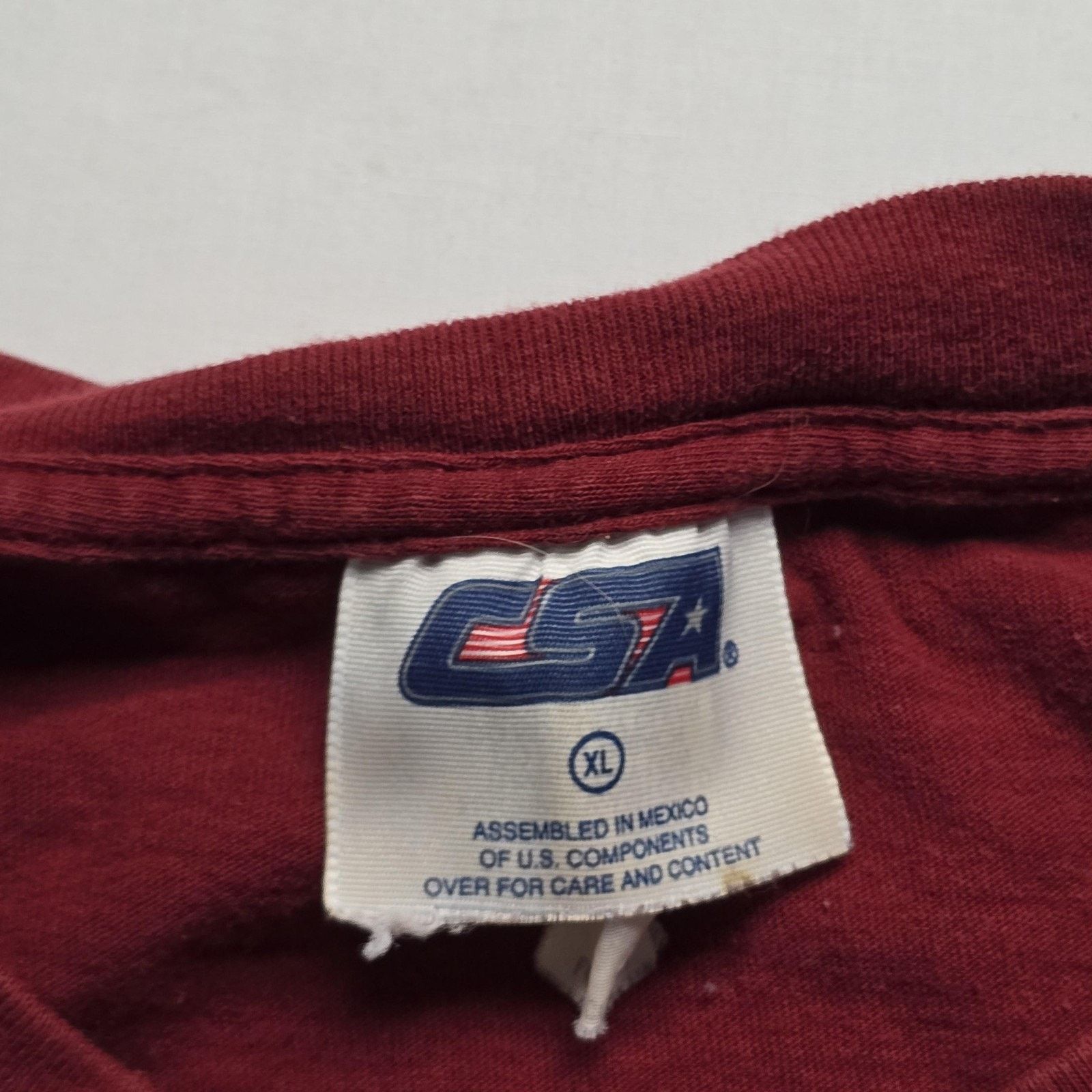 CSA Colorado Avalanche Shirt XL Burgundy NHL Hockey Size US XL / EU 56 / 4 - 5 Thumbnail